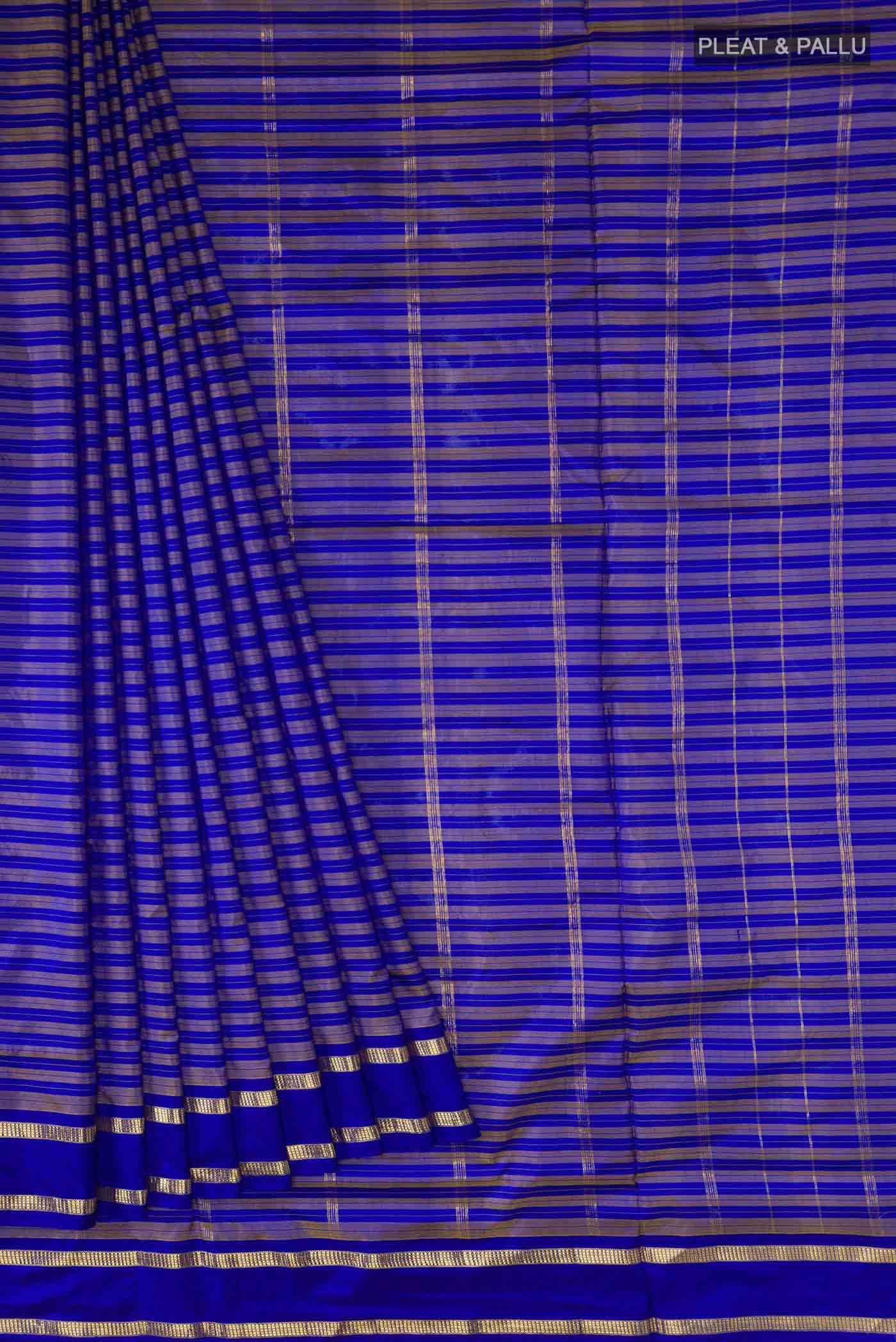 pleats pallu