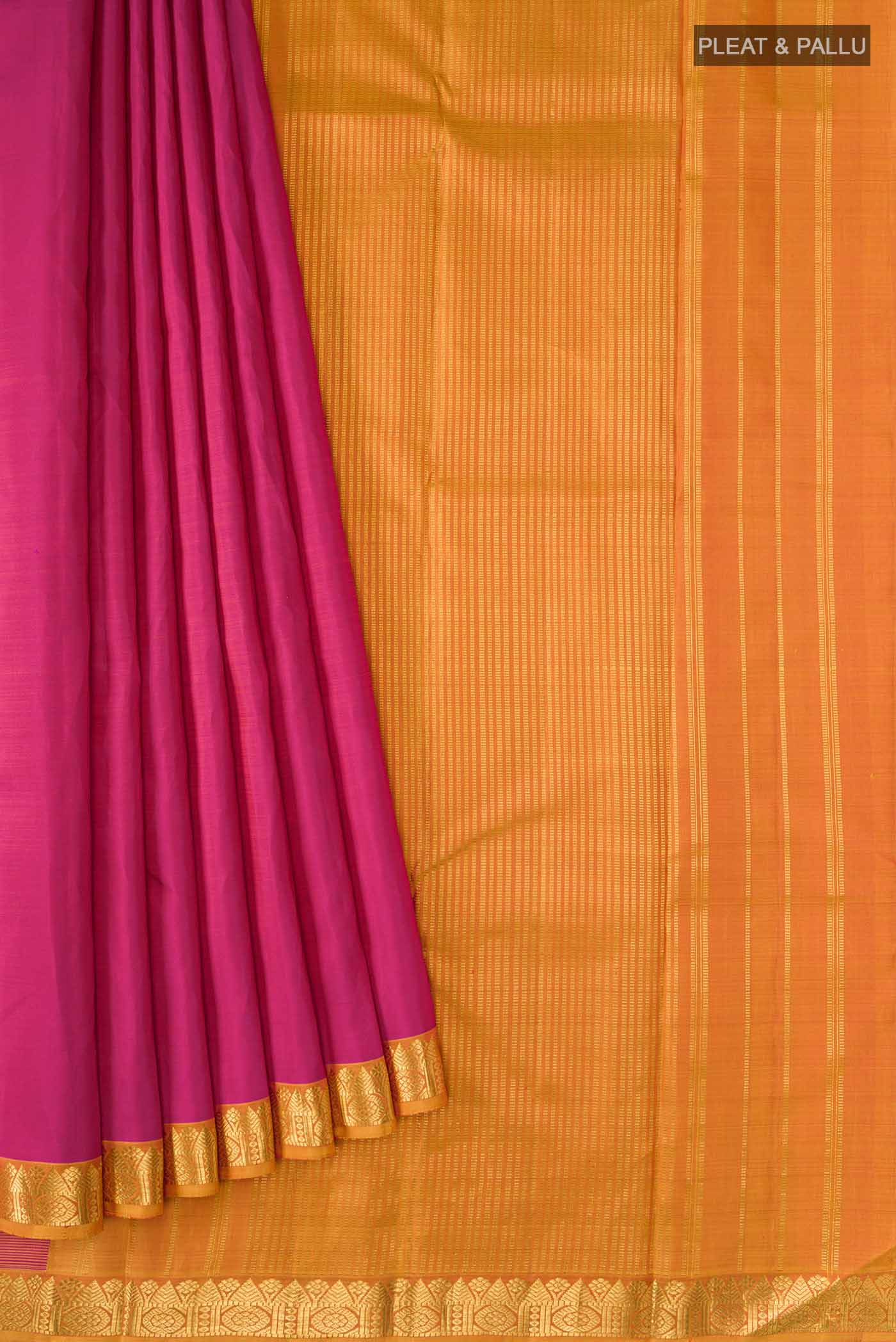 pleats pallu