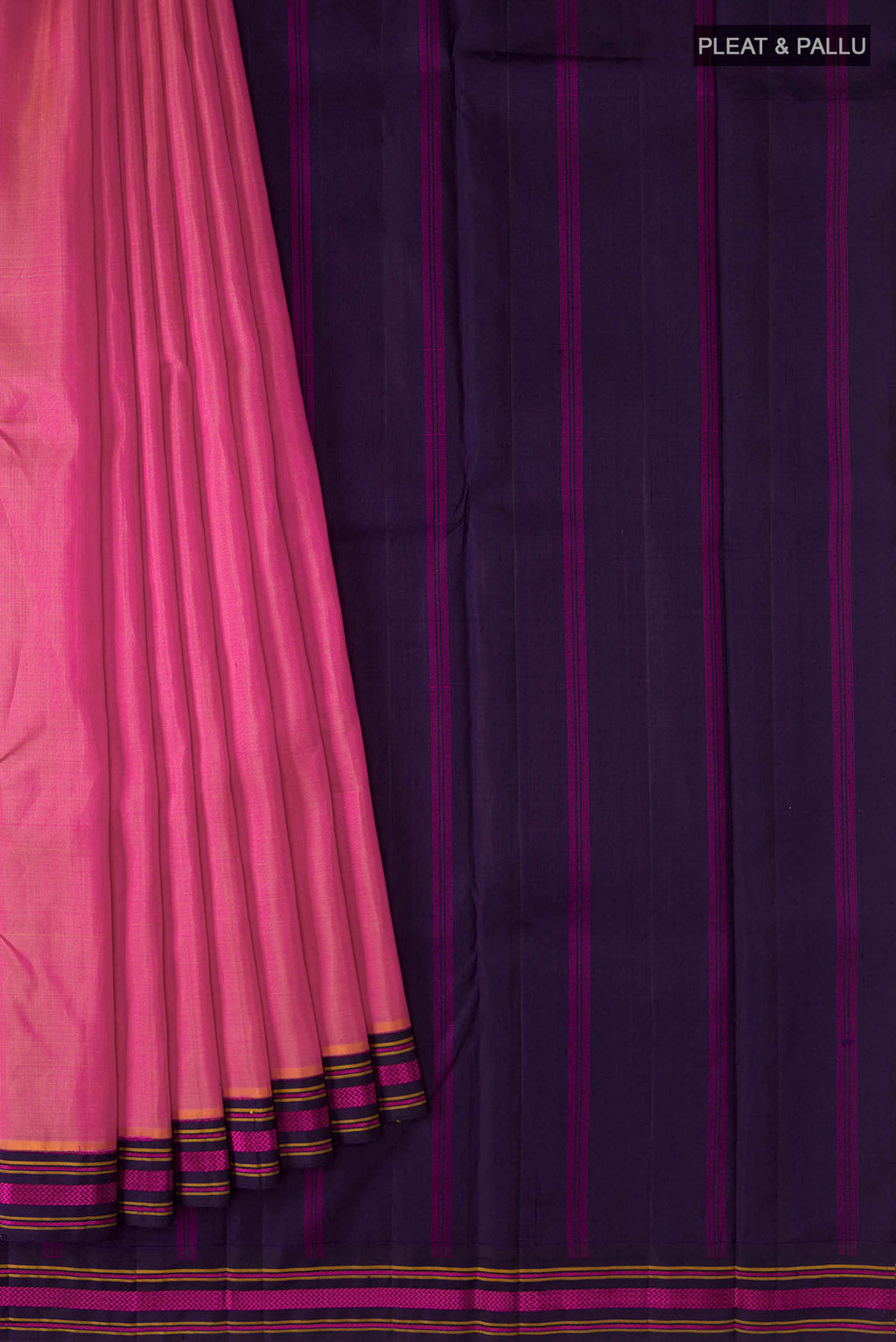 pleats pallu