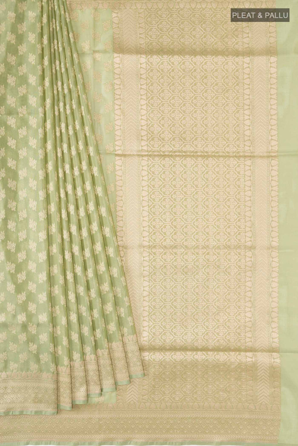 pleats pallu