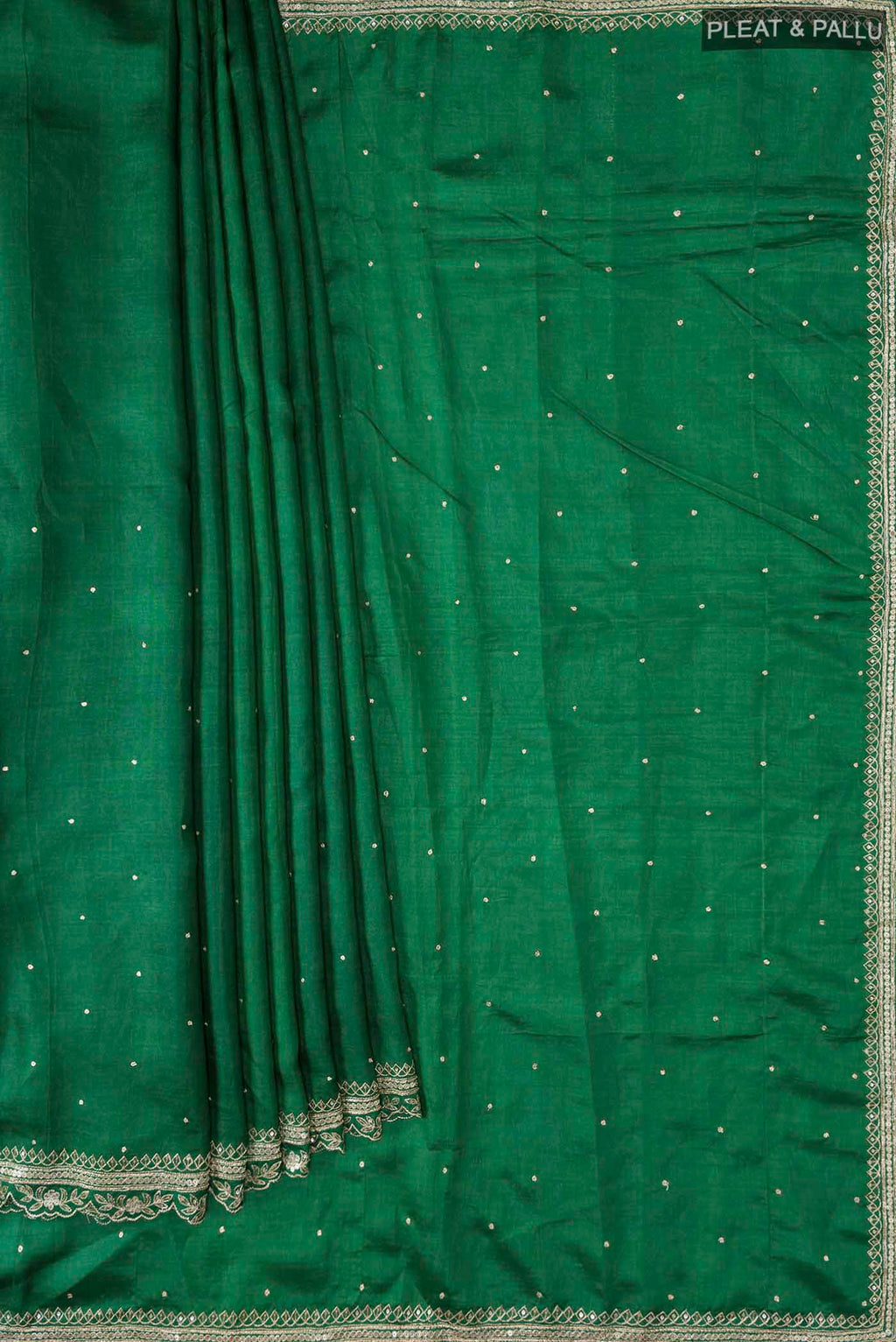 pleats pallu