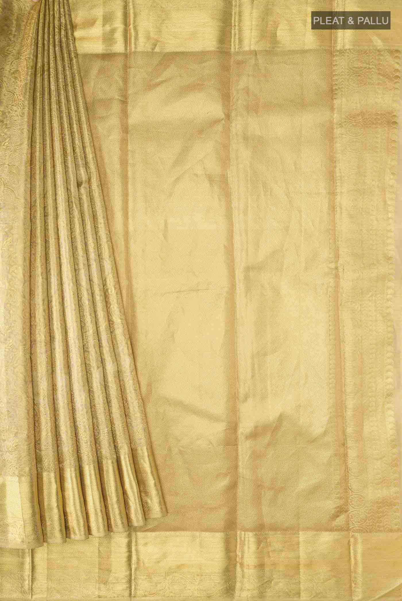 pleats pallu