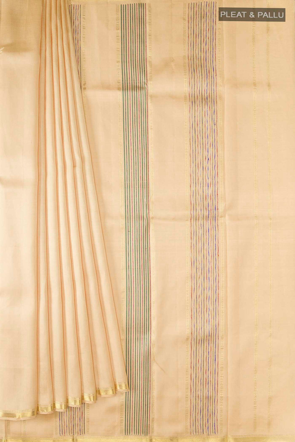 pleats pallu