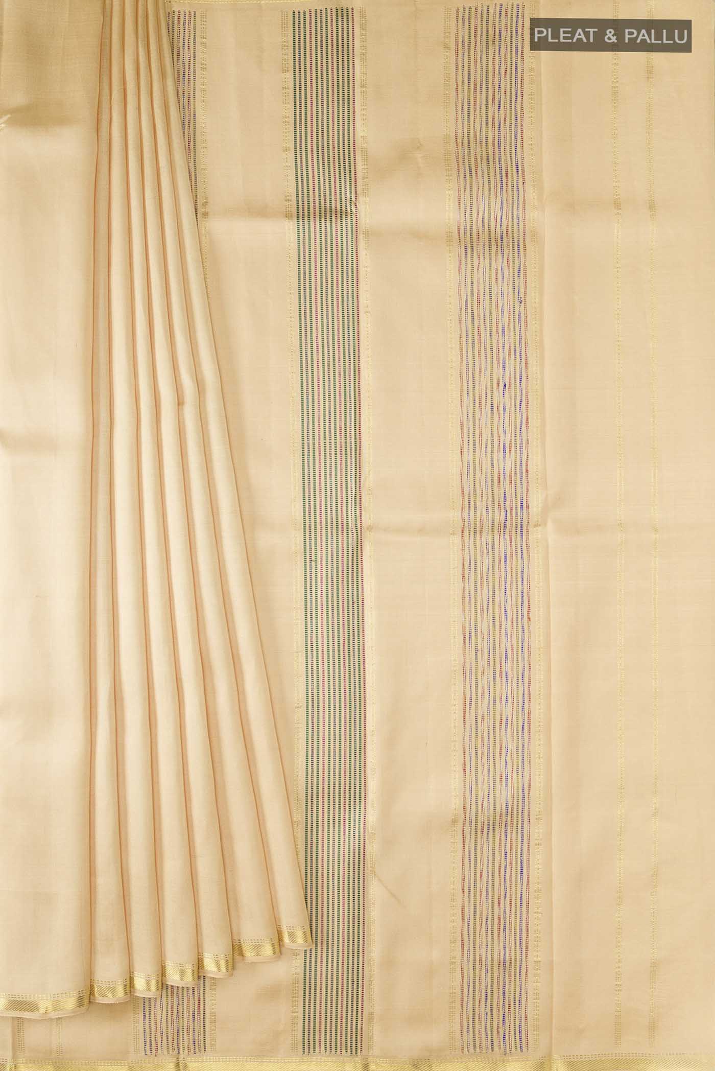 pleats pallu
