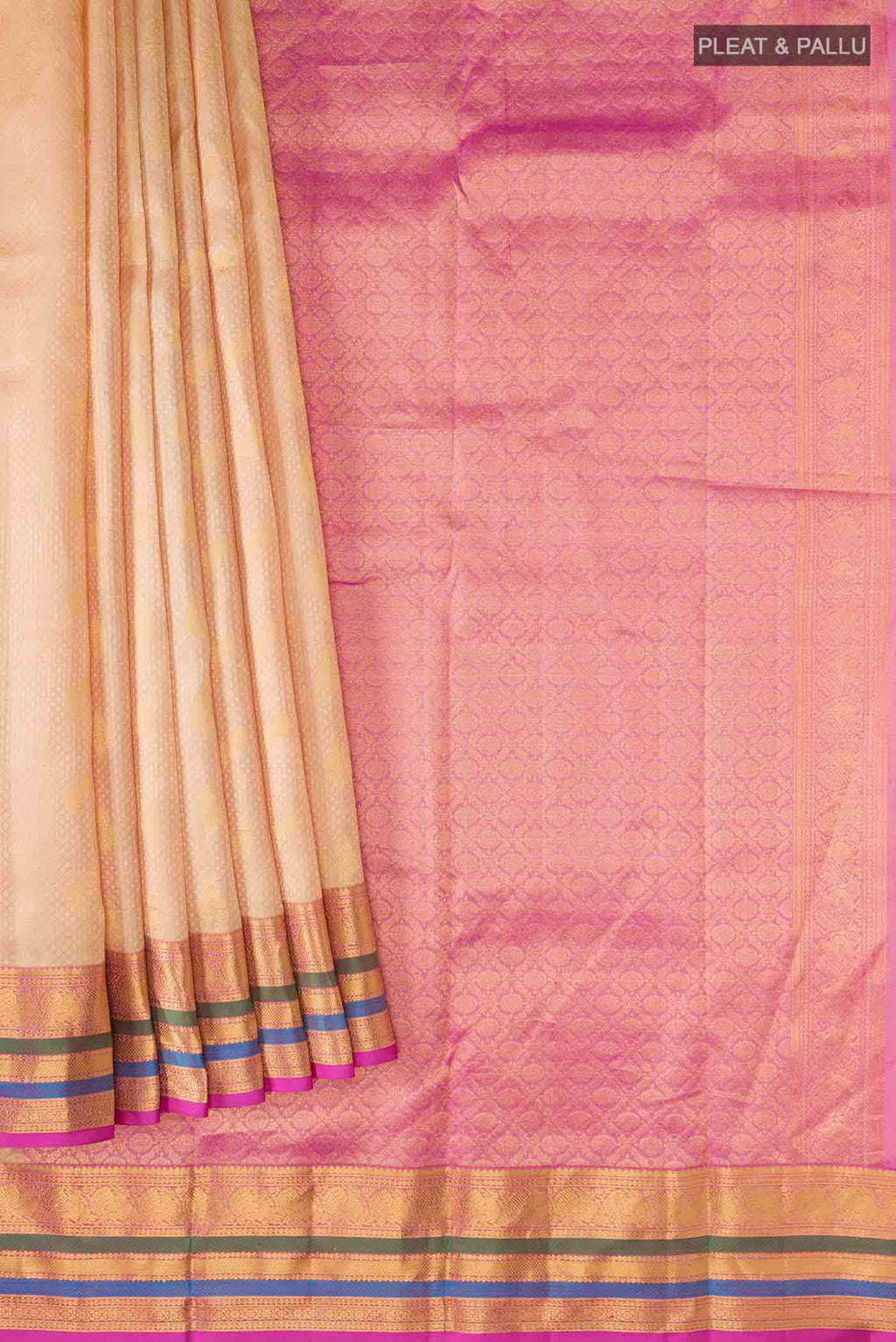 pleats pallu