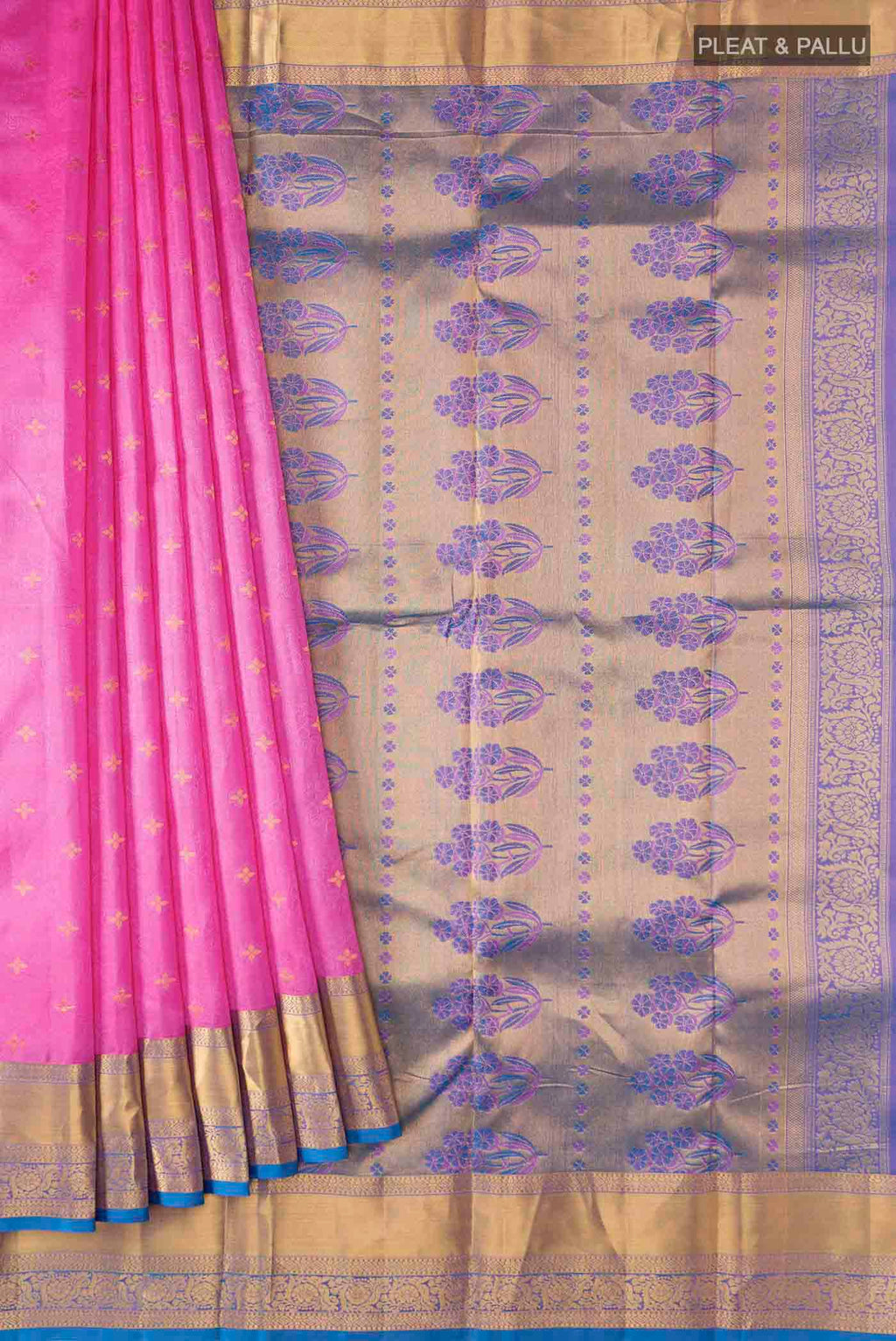 pleats pallu