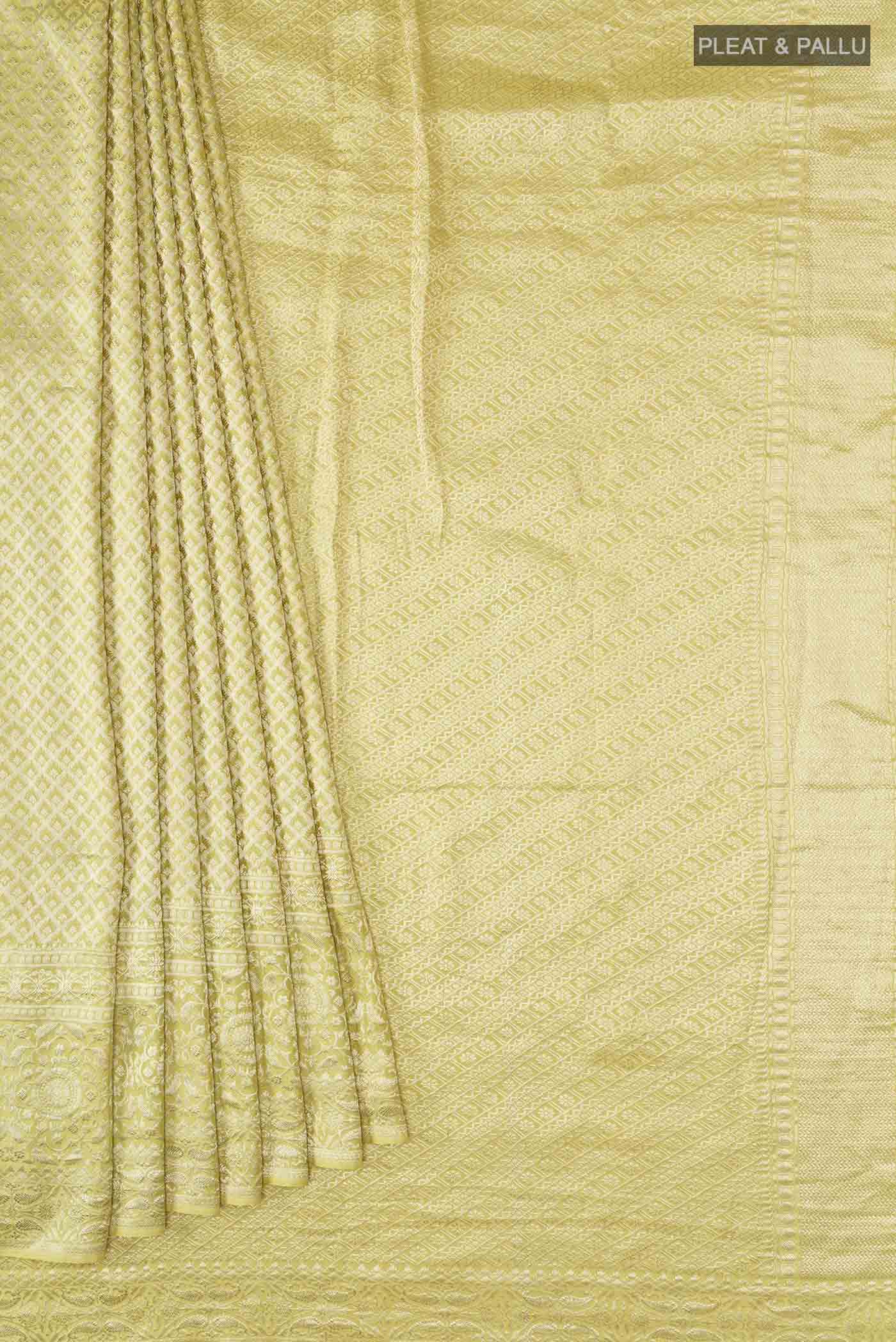 pleats pallu