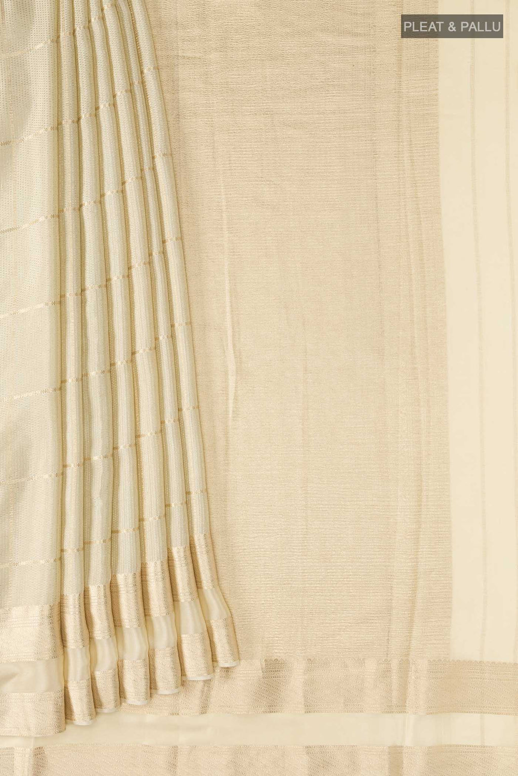 pleats pallu