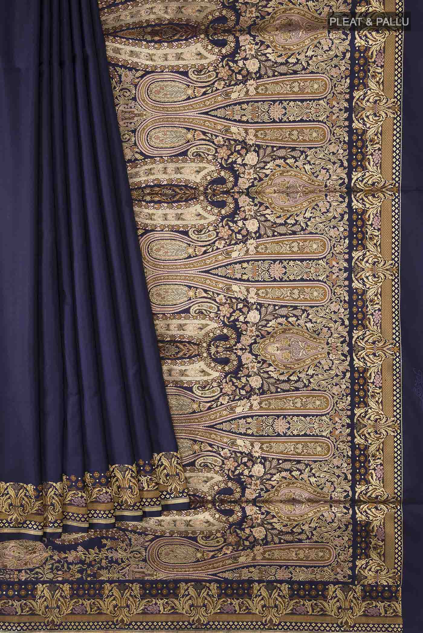 pleats pallu