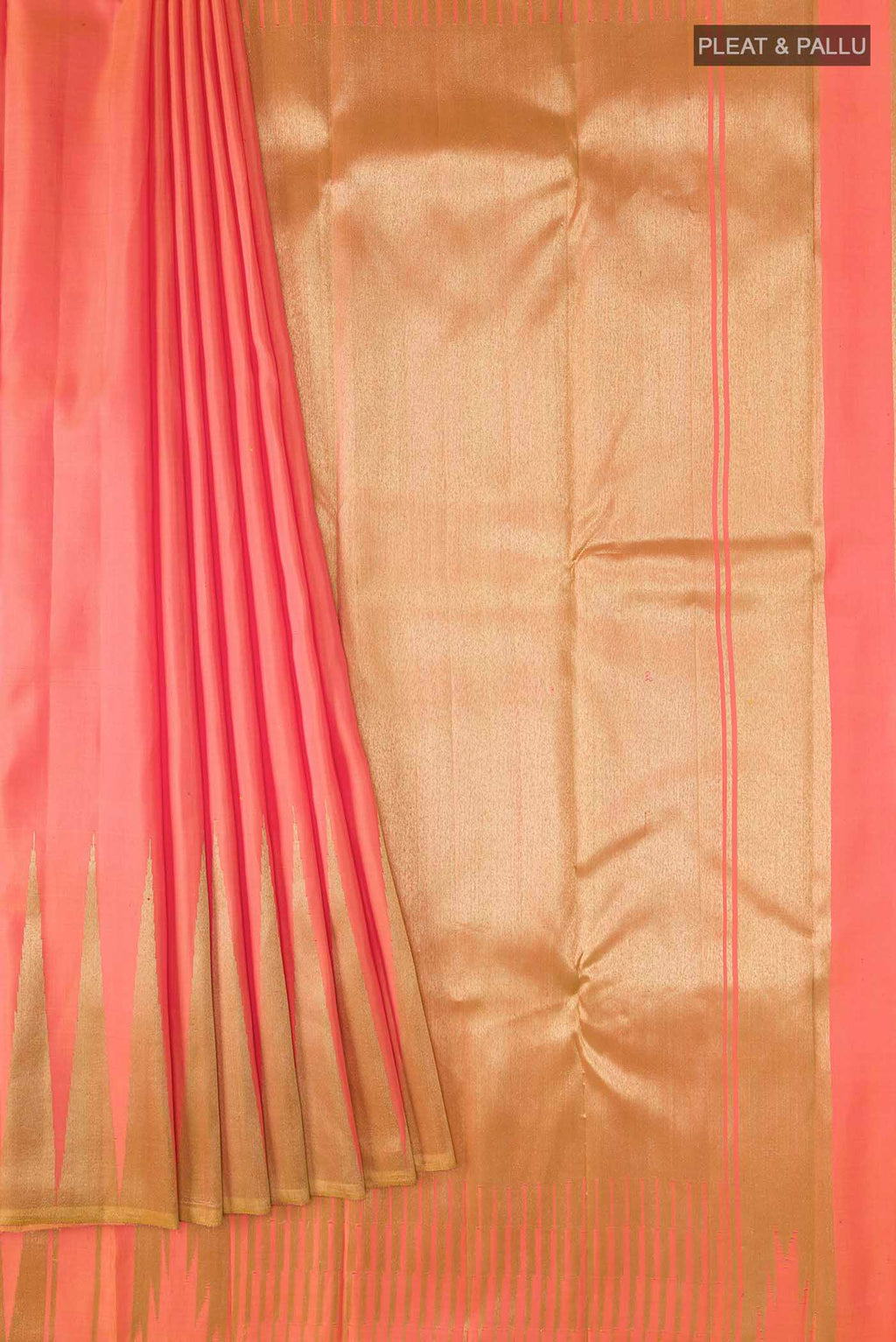 pleats pallu