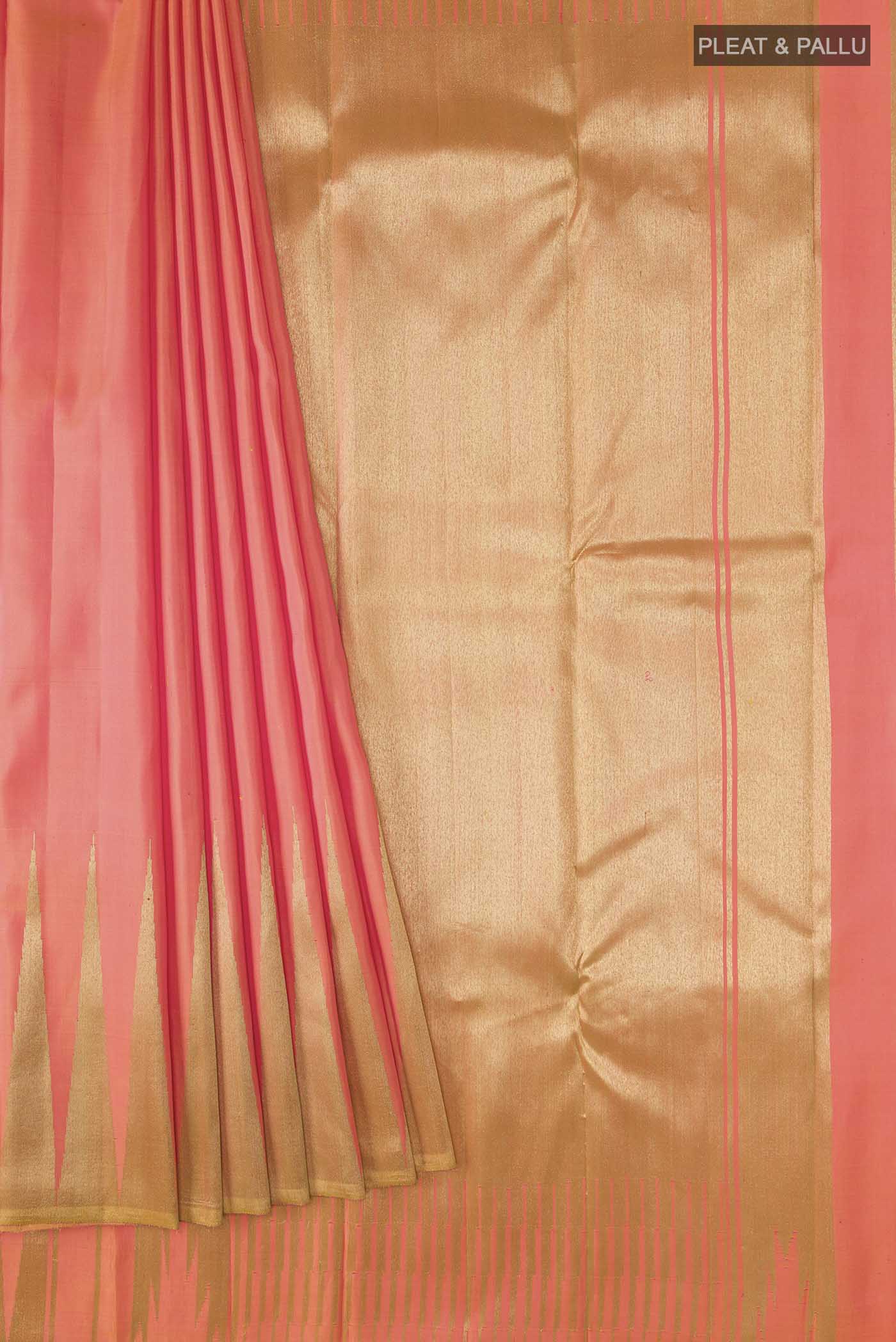 pleats pallu