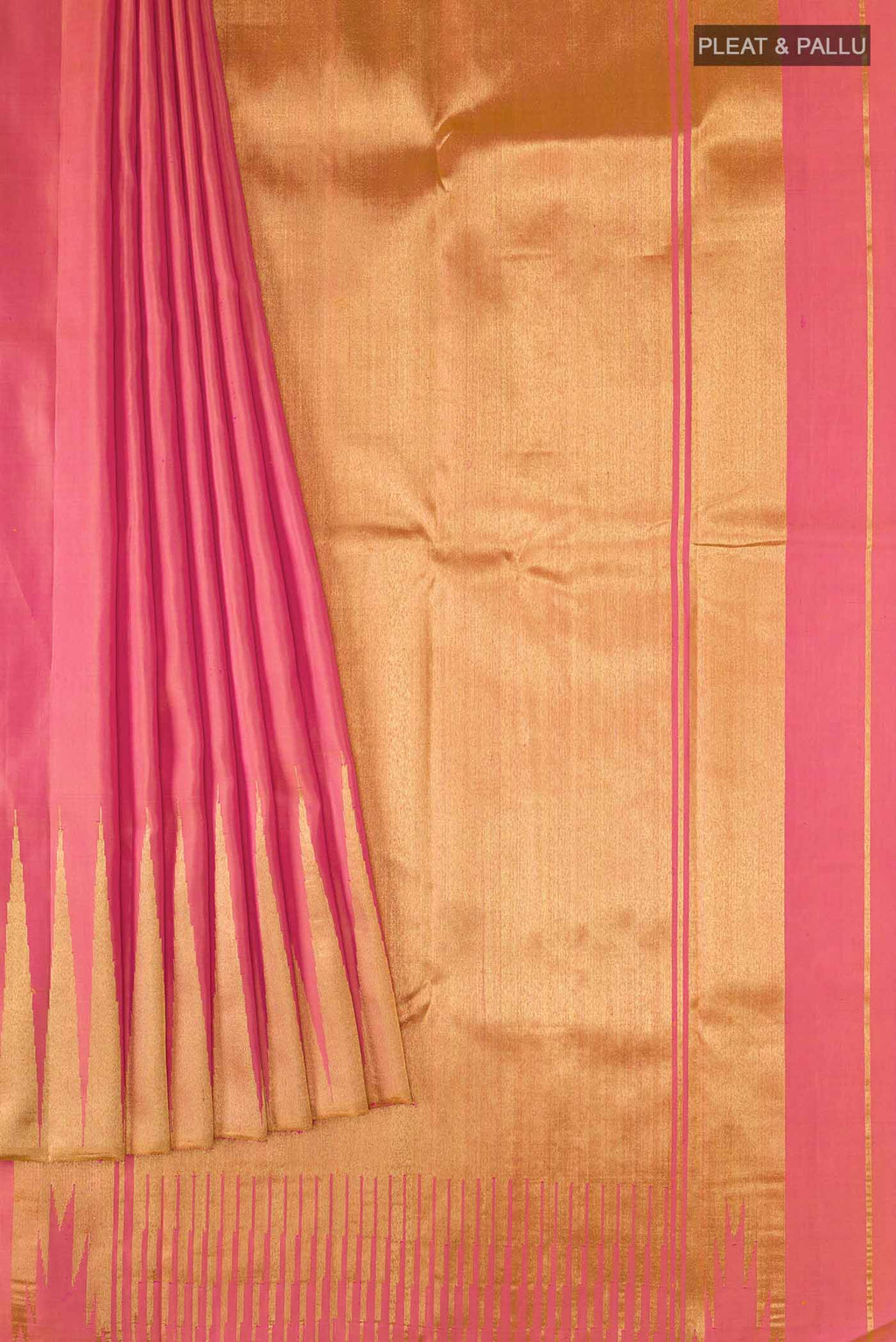 pleats pallu