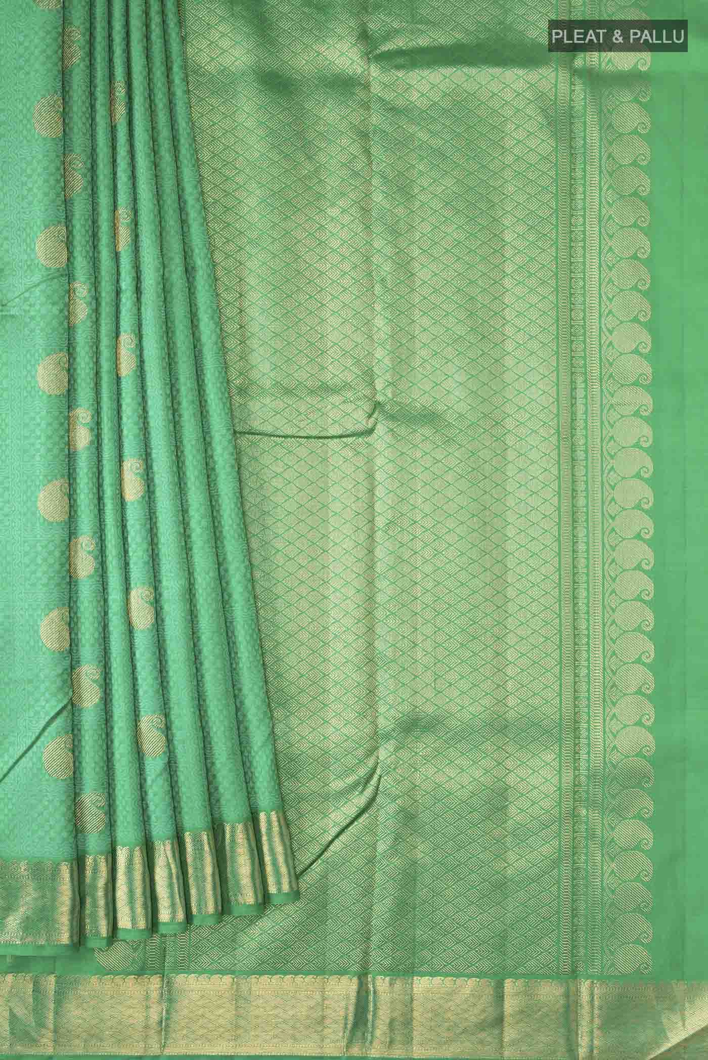 pleats pallu