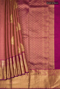 pleats pallu