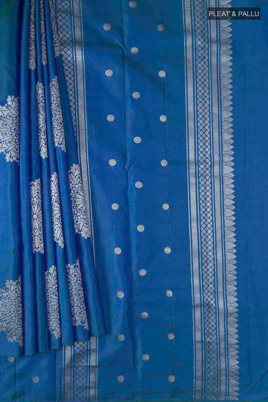 pleats pallu