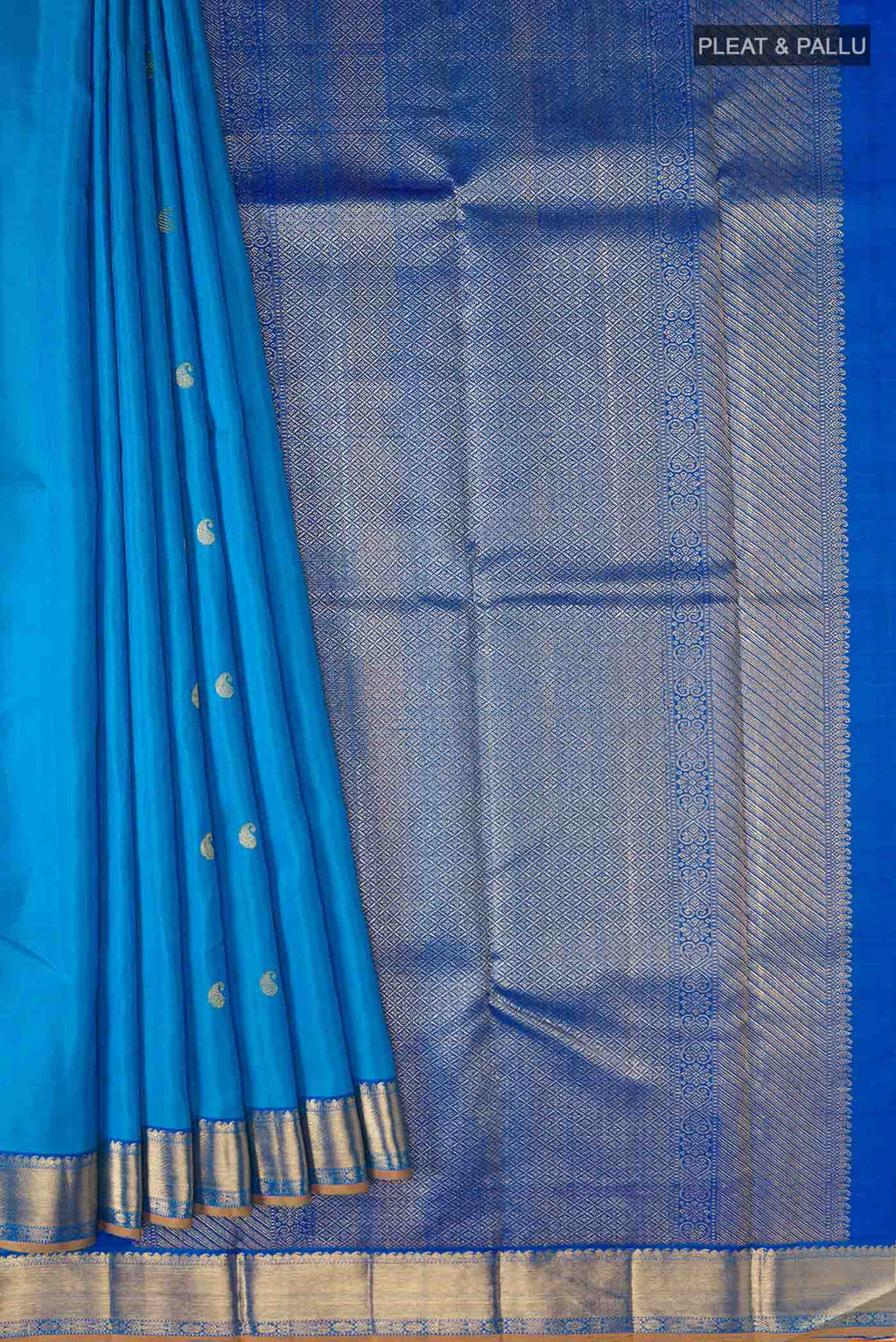pleats pallu