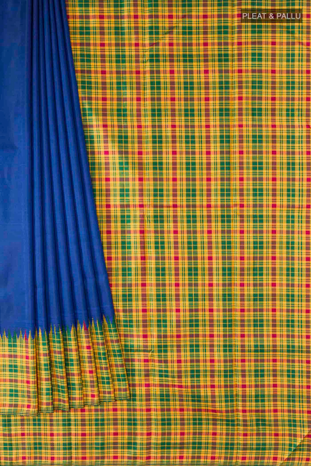 pleats pallu