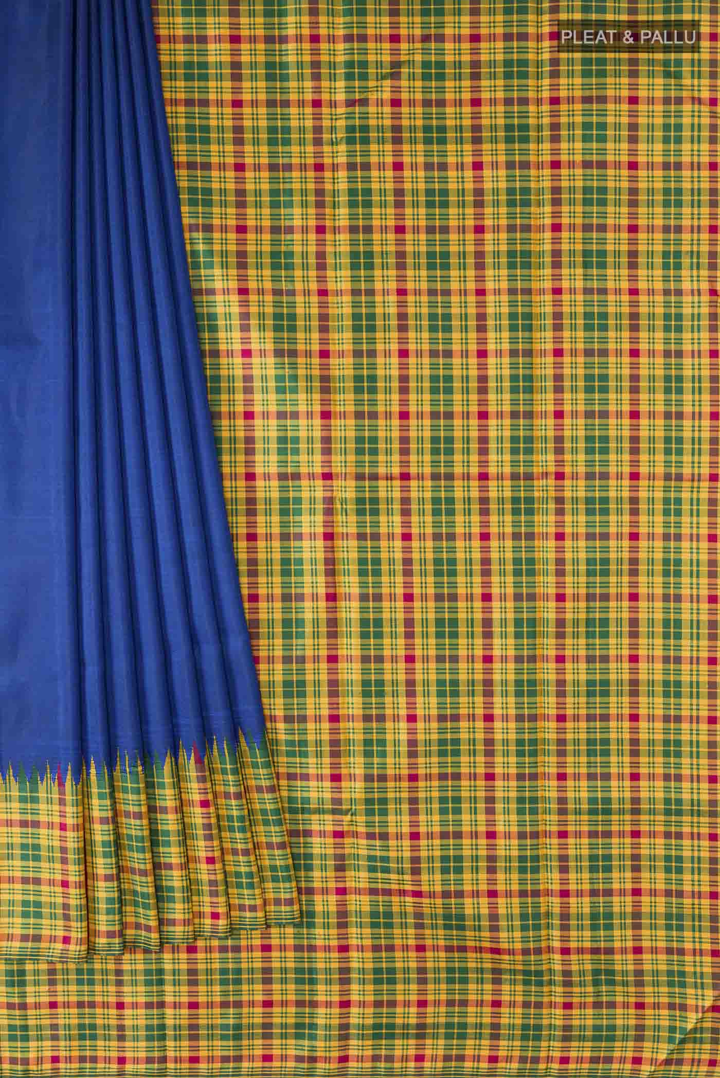 pleats pallu
