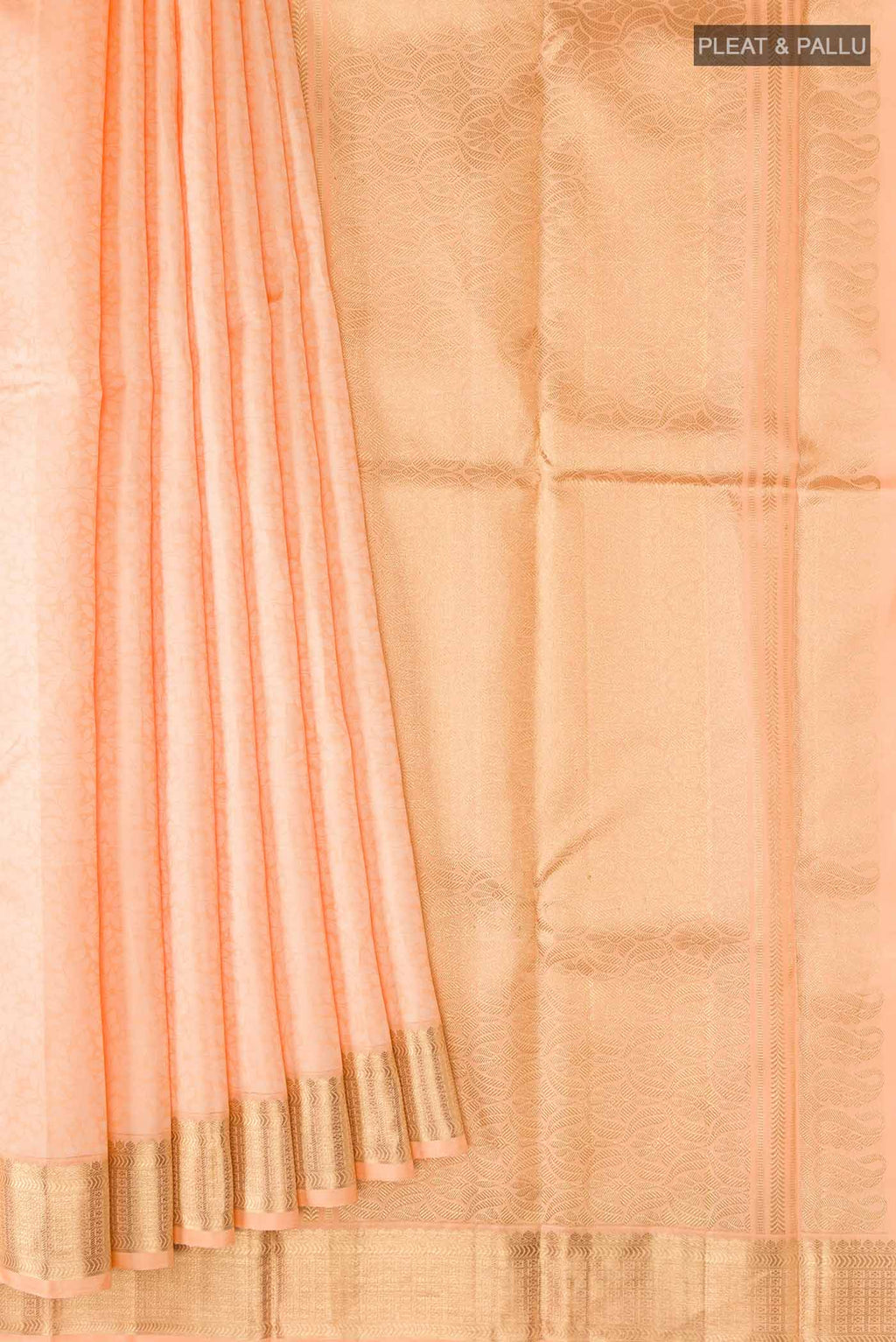 pleats pallu
