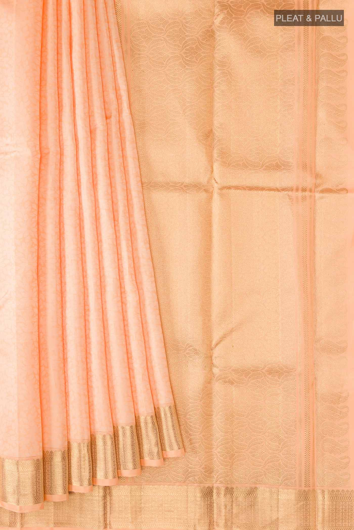 pleats pallu