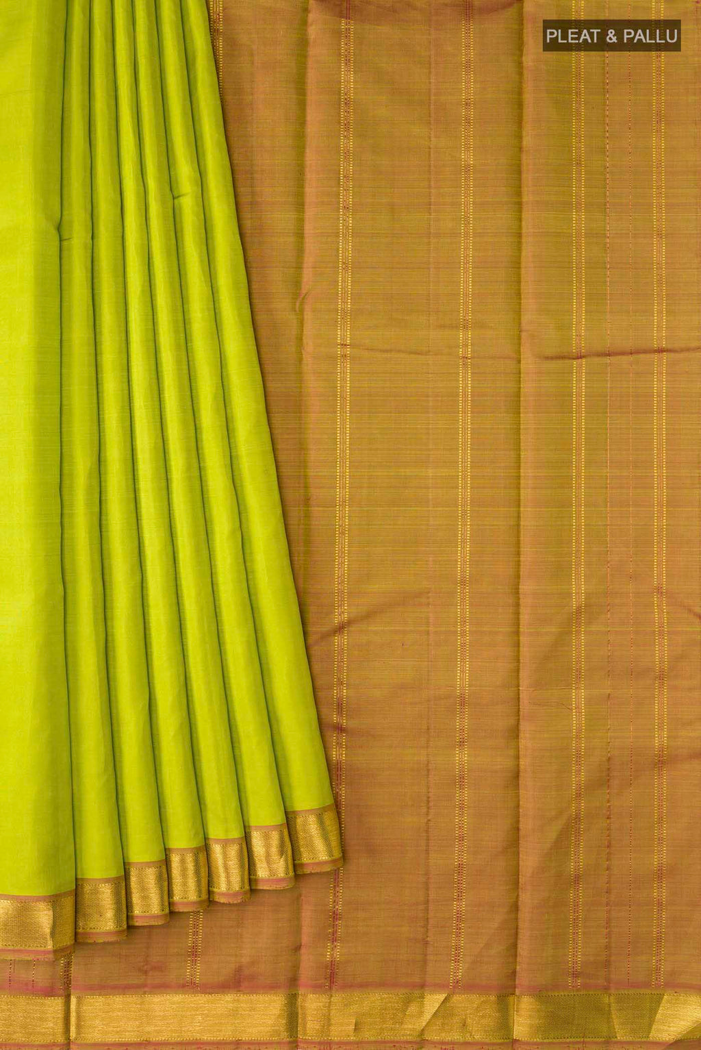 pleats pallu