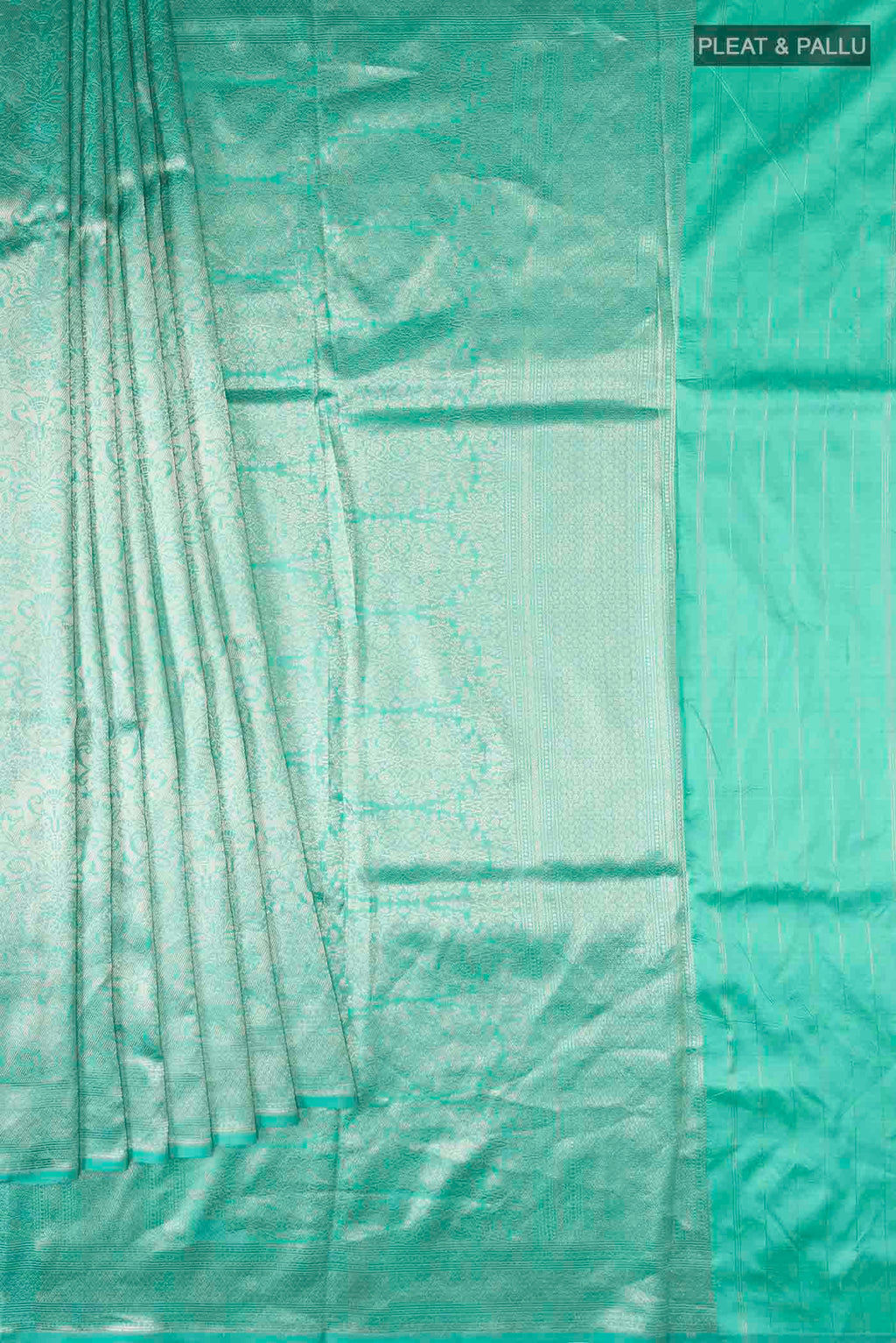 pleats pallu