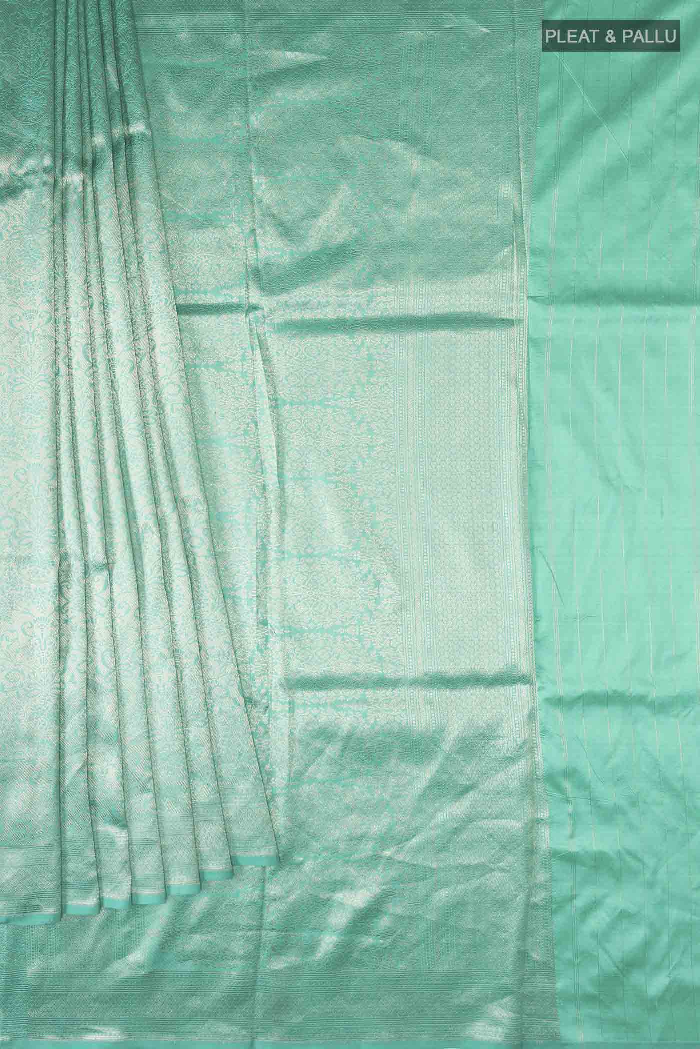 pleats pallu