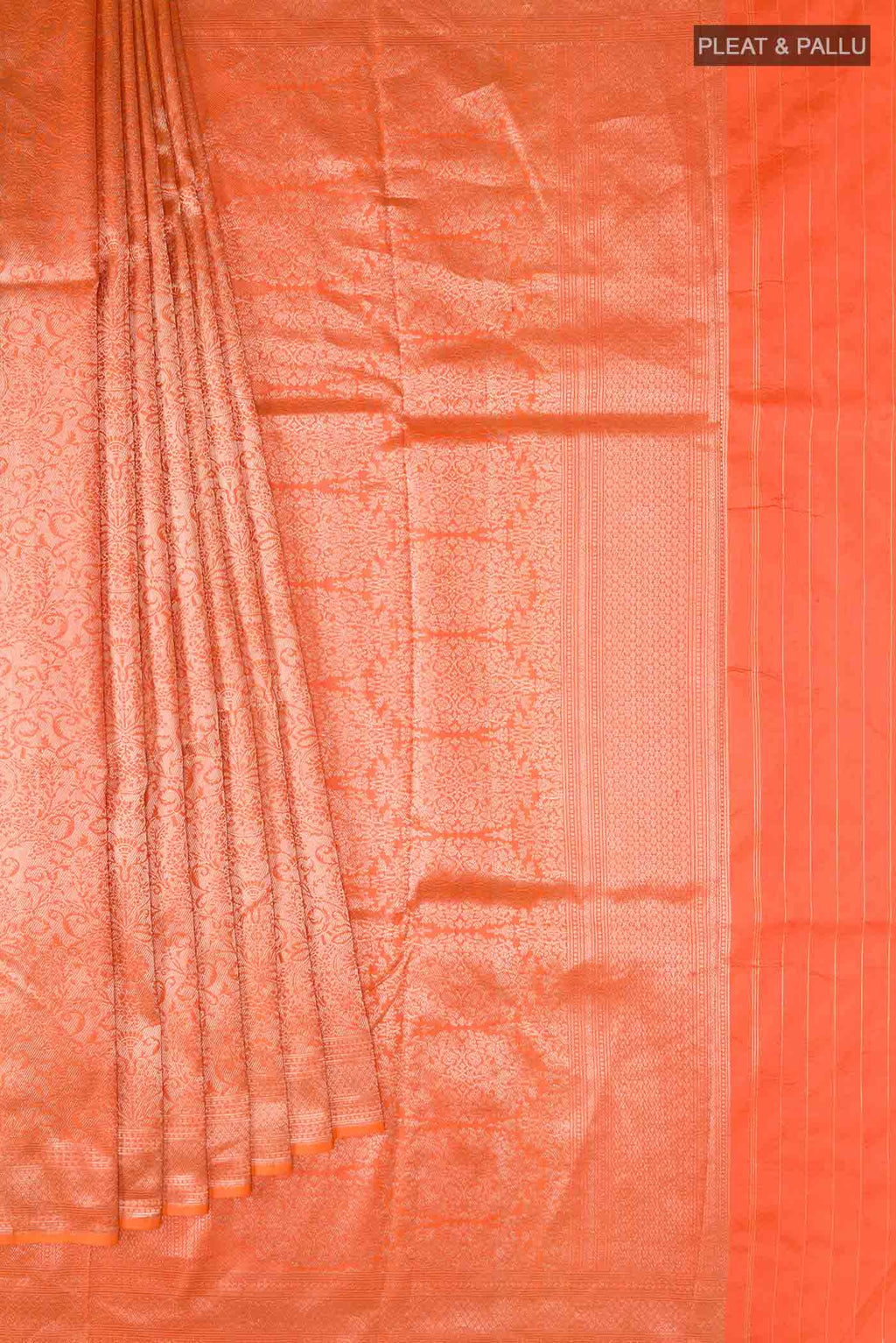 pleats pallu