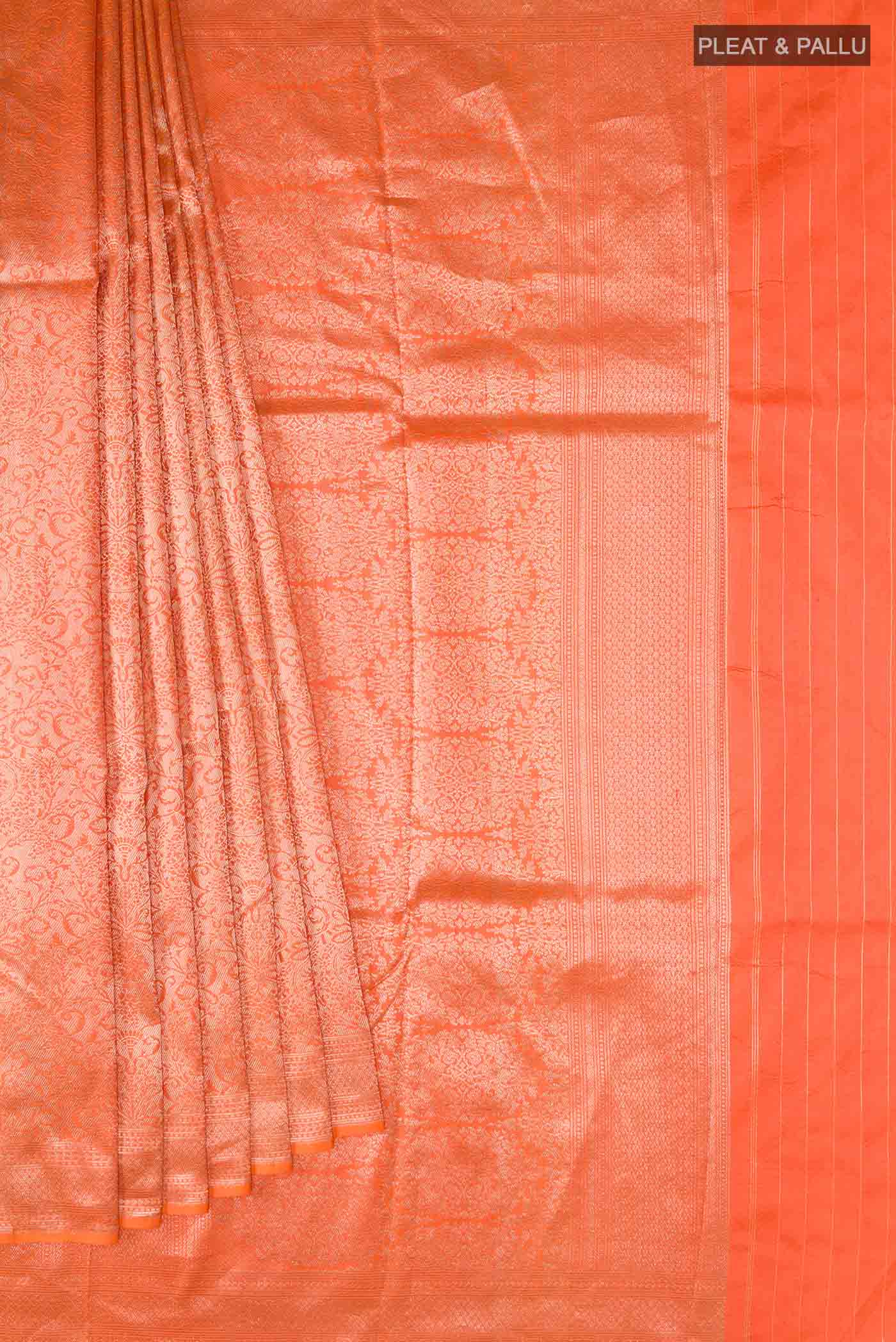 pleats pallu