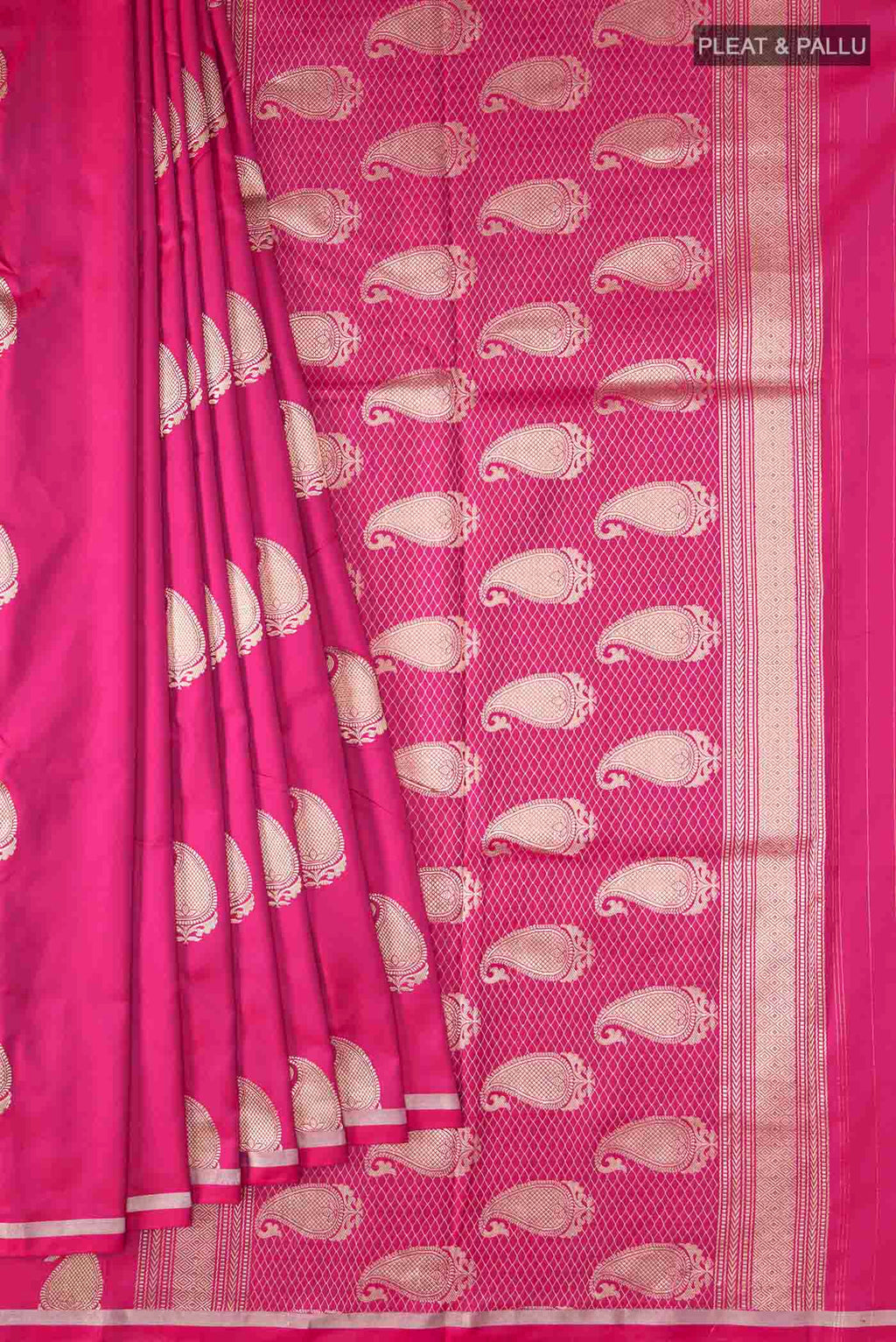 pleats pallu