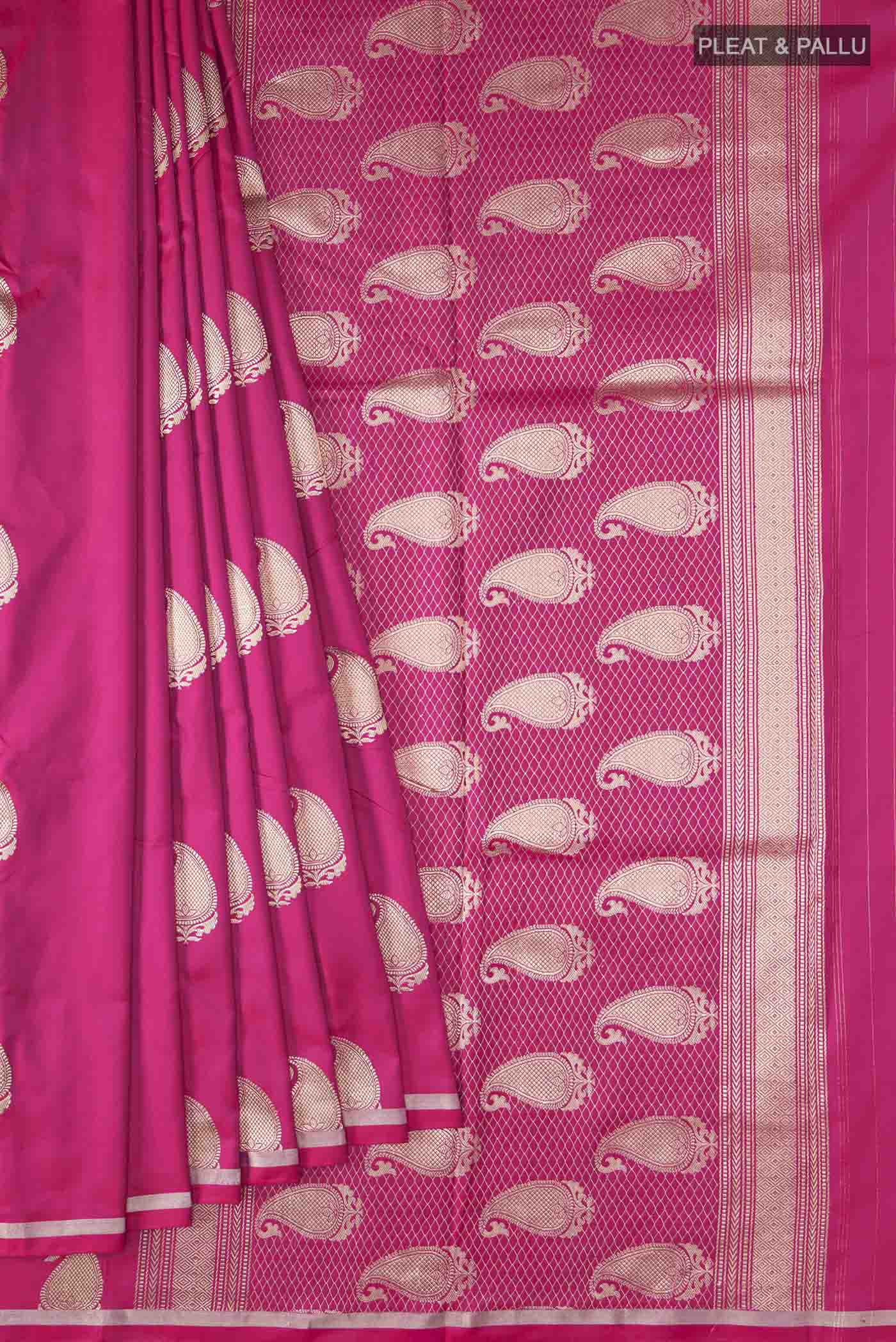 pleats pallu