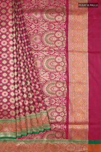 pleats pallu