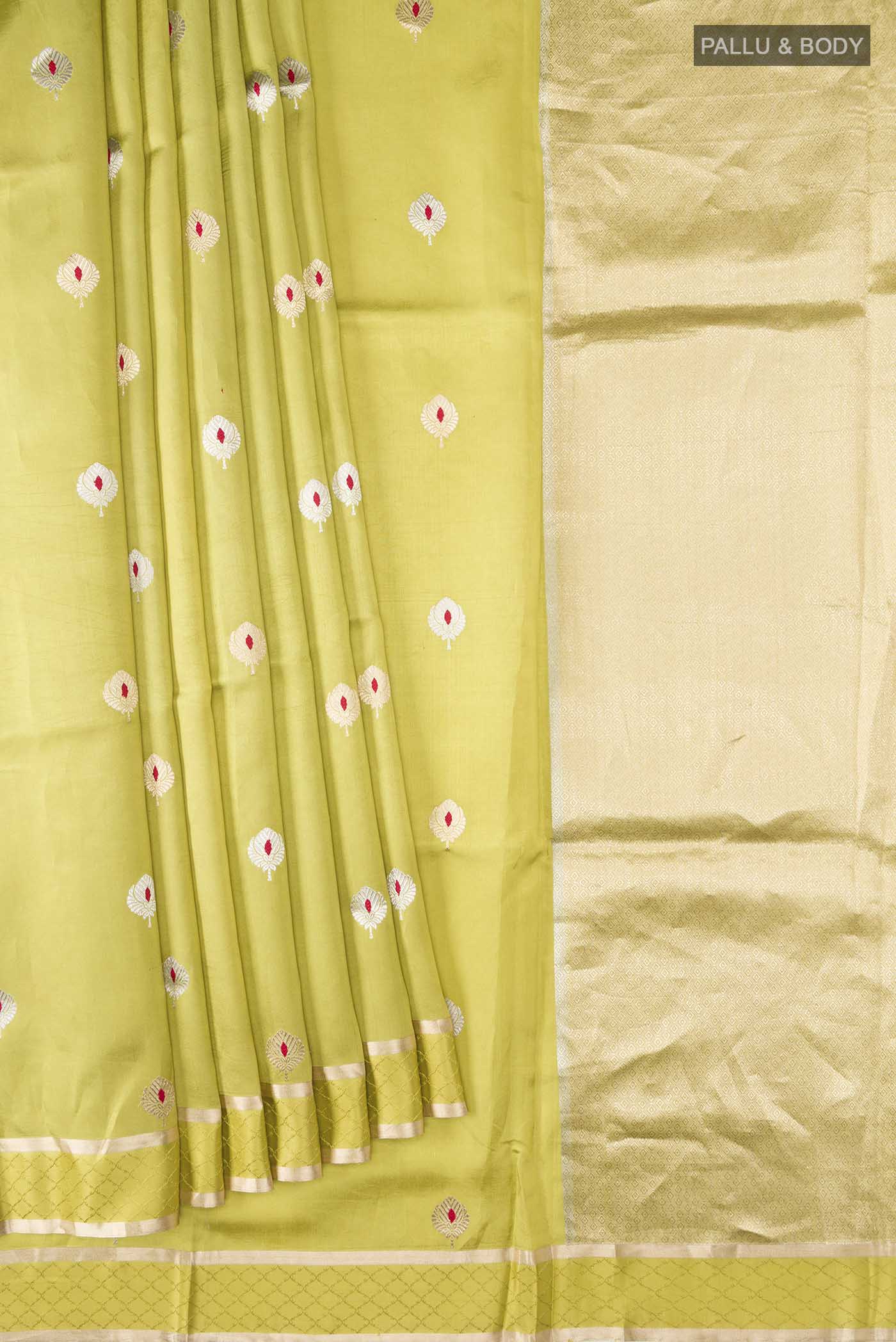pleats pallu