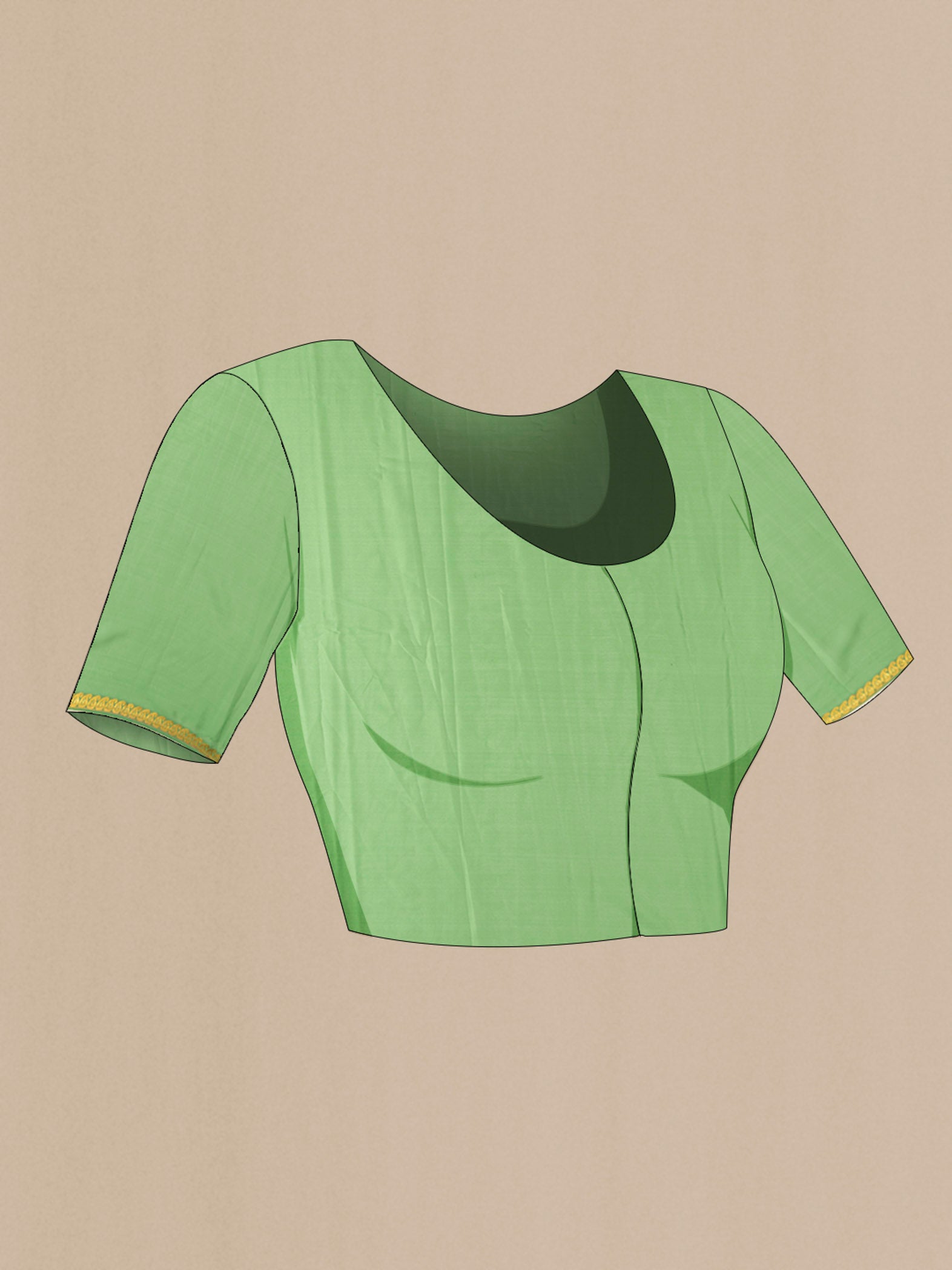 blouse closeup