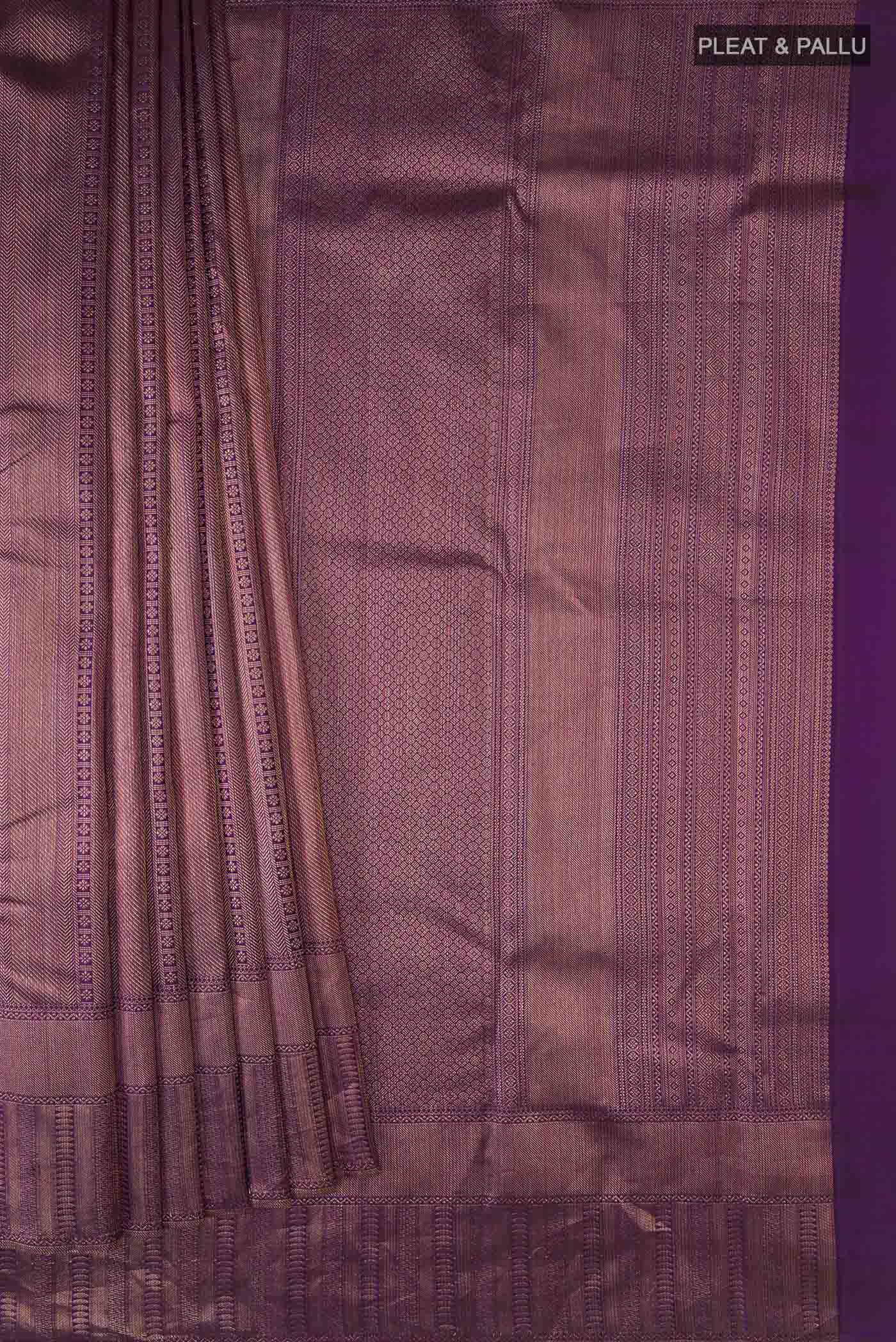 pleats pallu