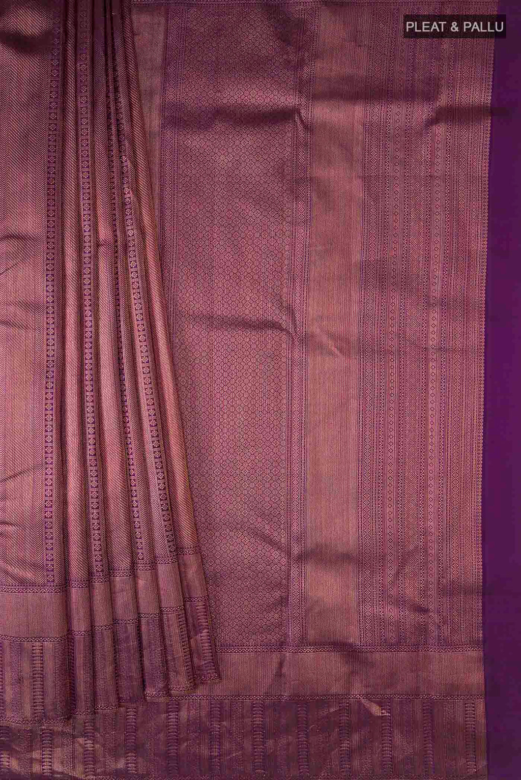 pleats pallu