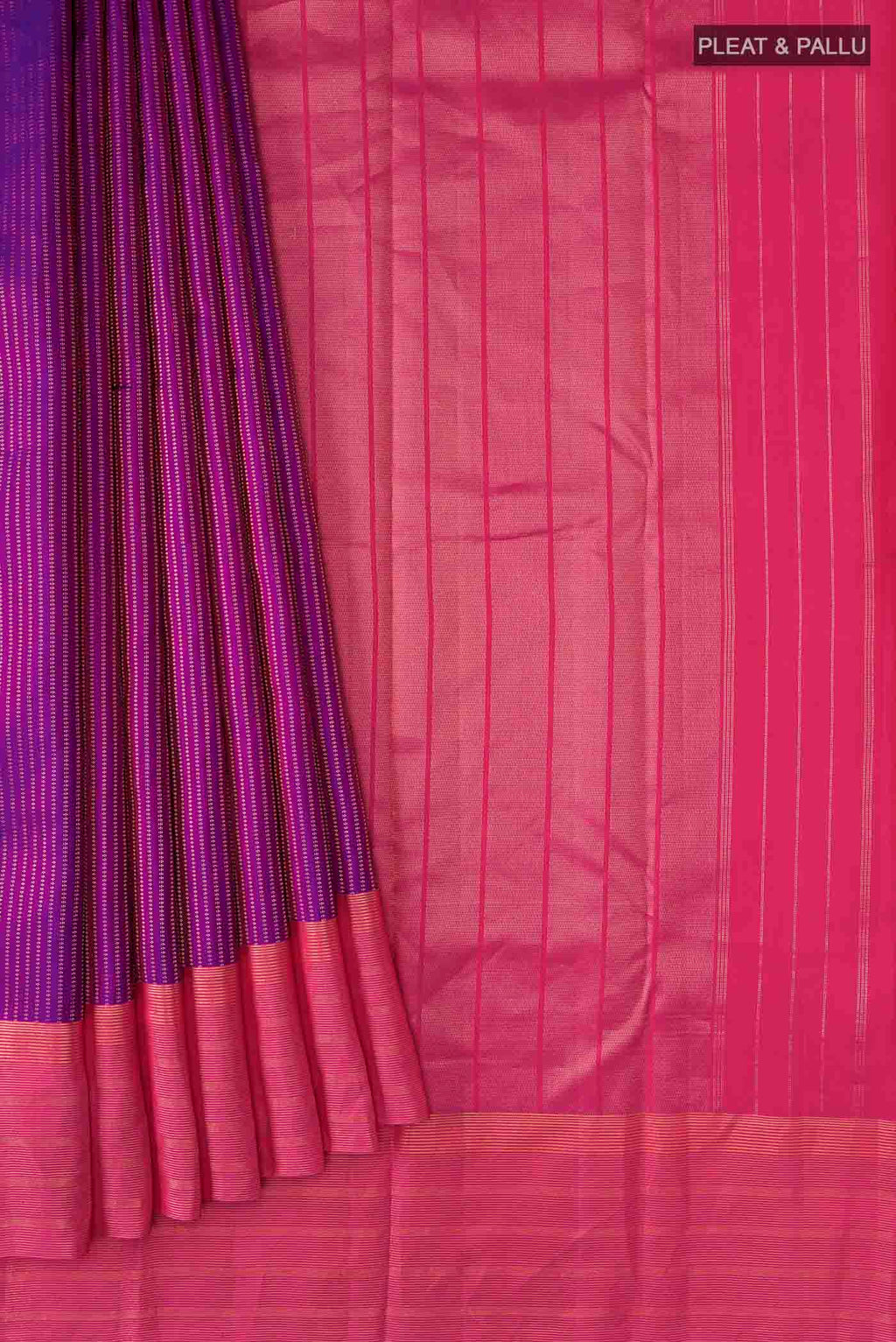 pleats pallu