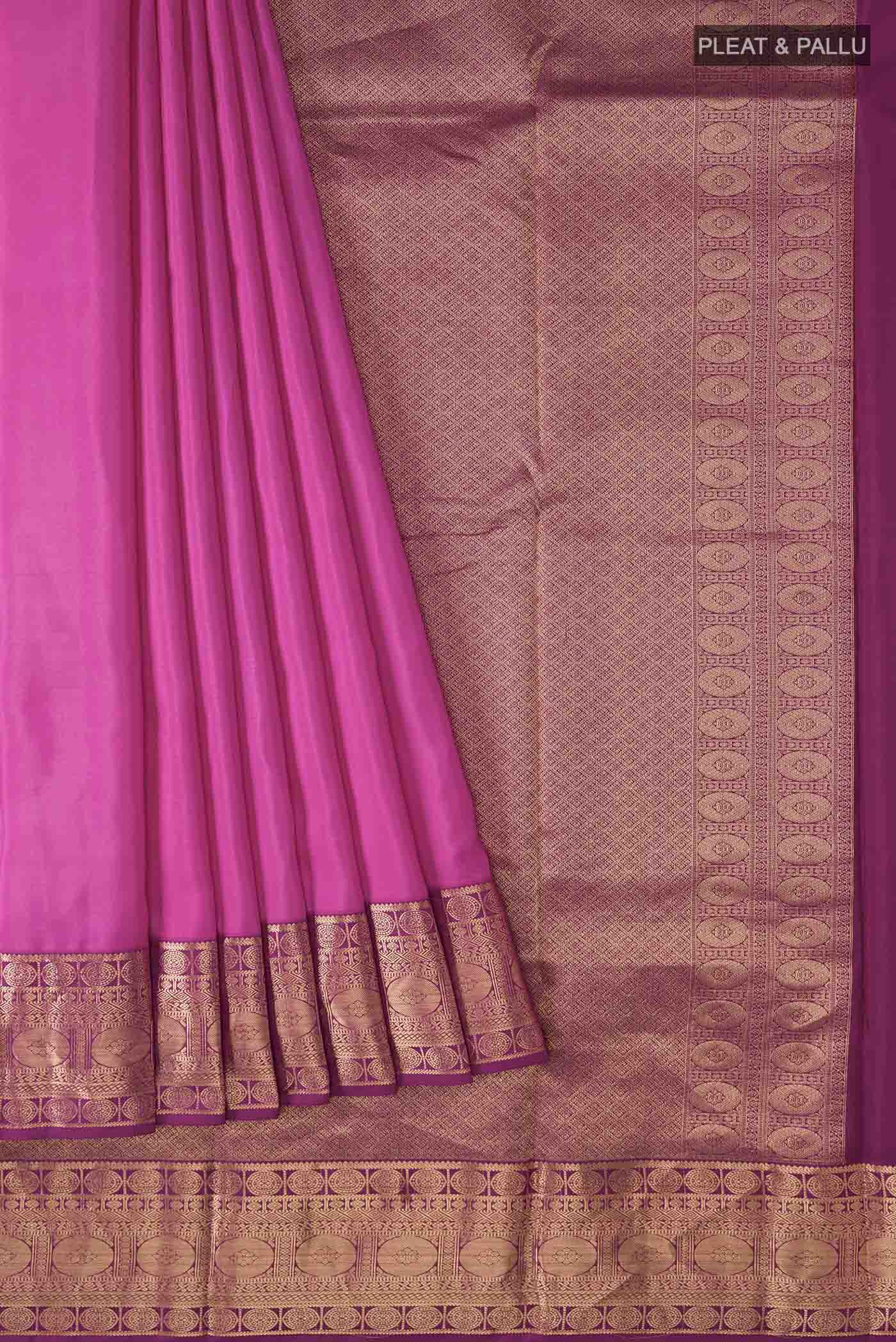 pleats pallu