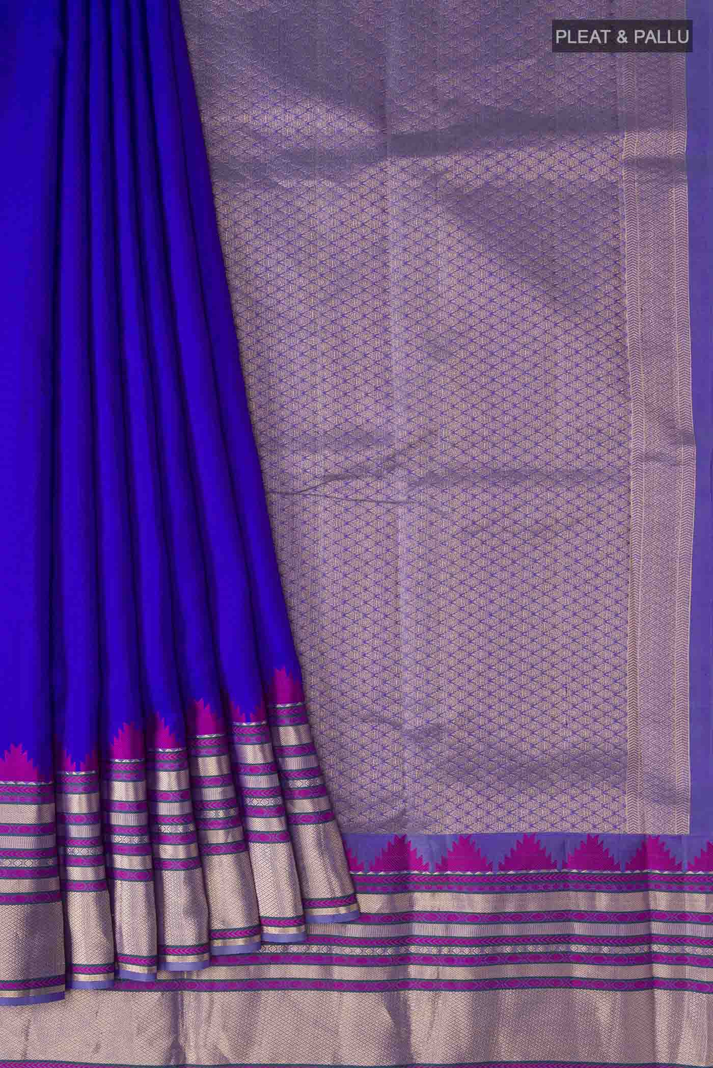 pleats pallu
