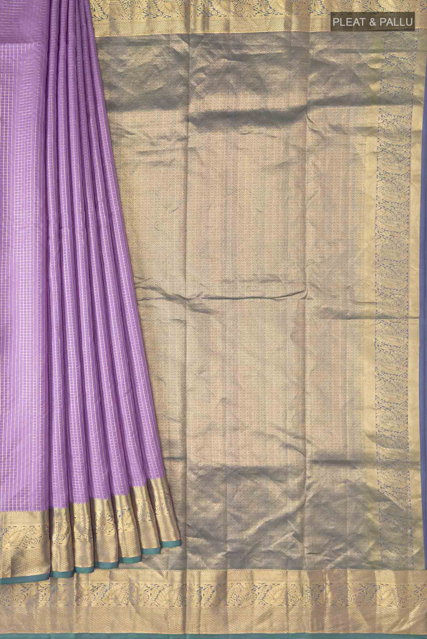 pleats pallu