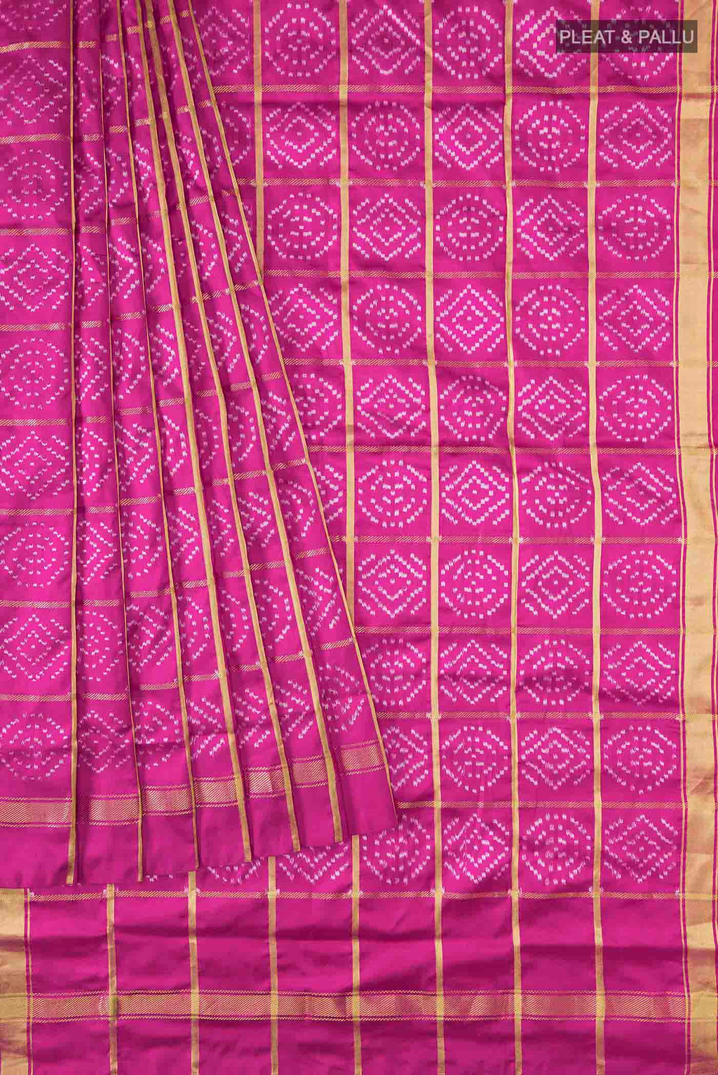 pleats pallu