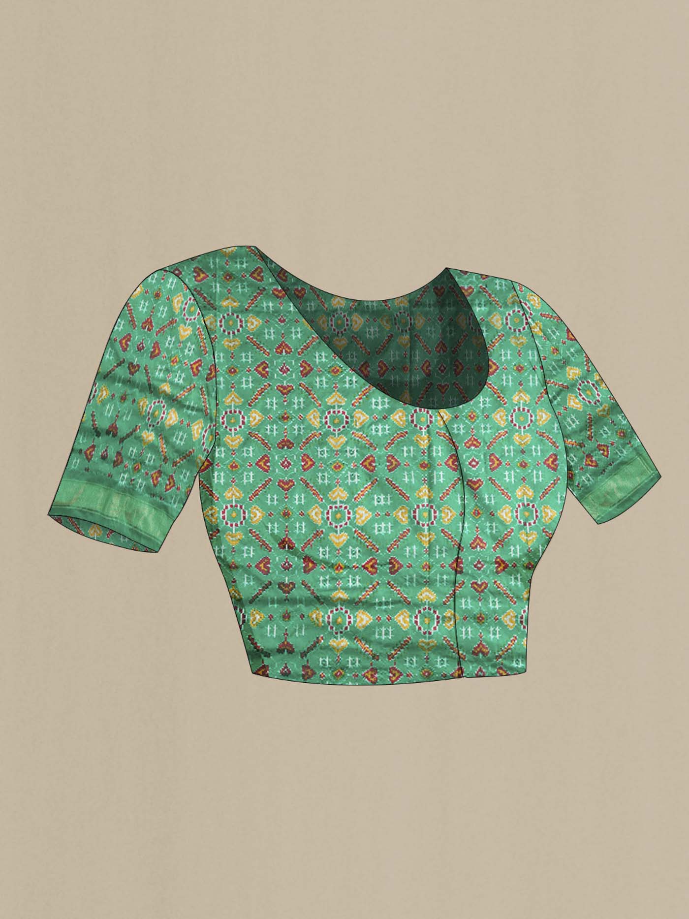 blouse closeup