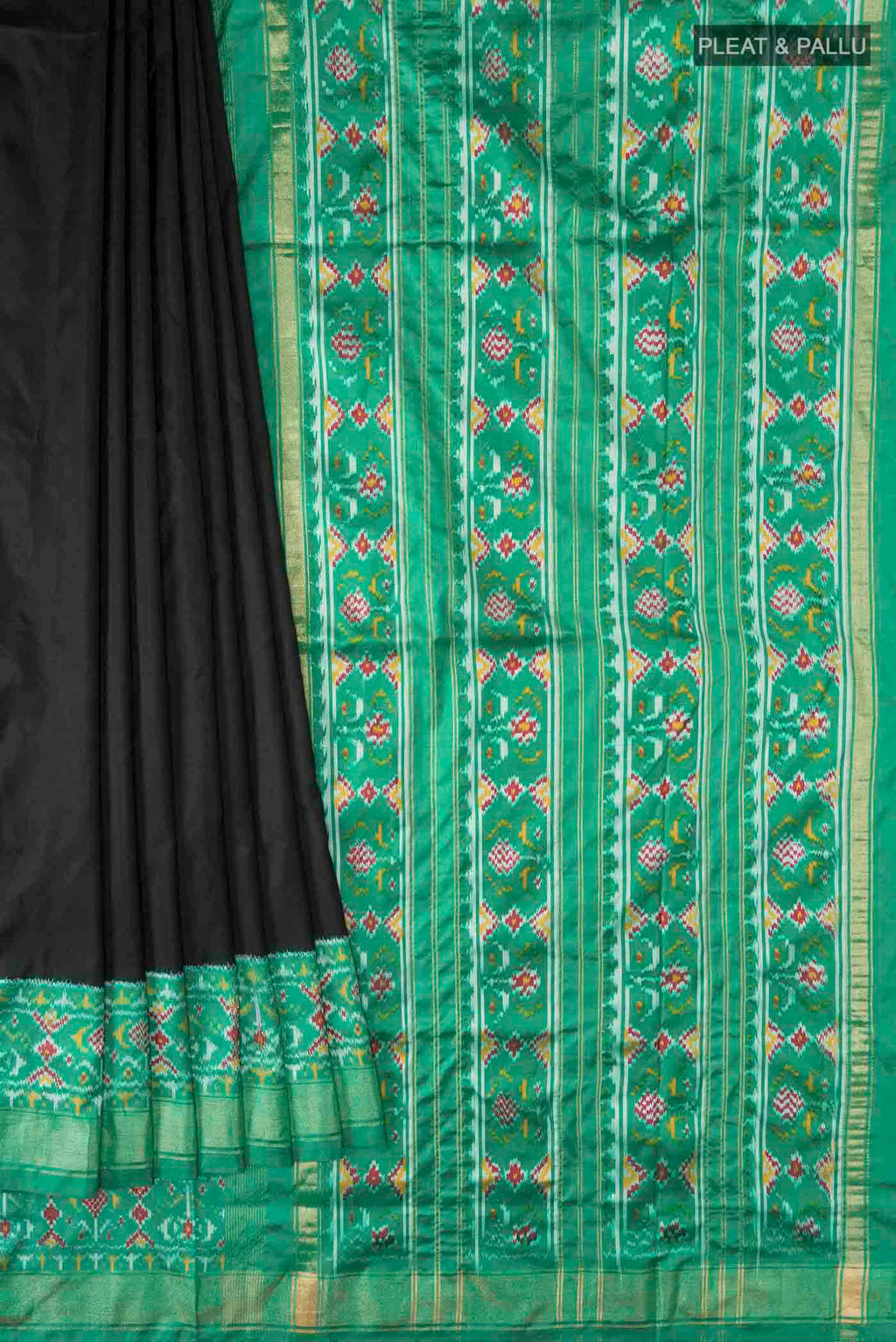 pleats pallu