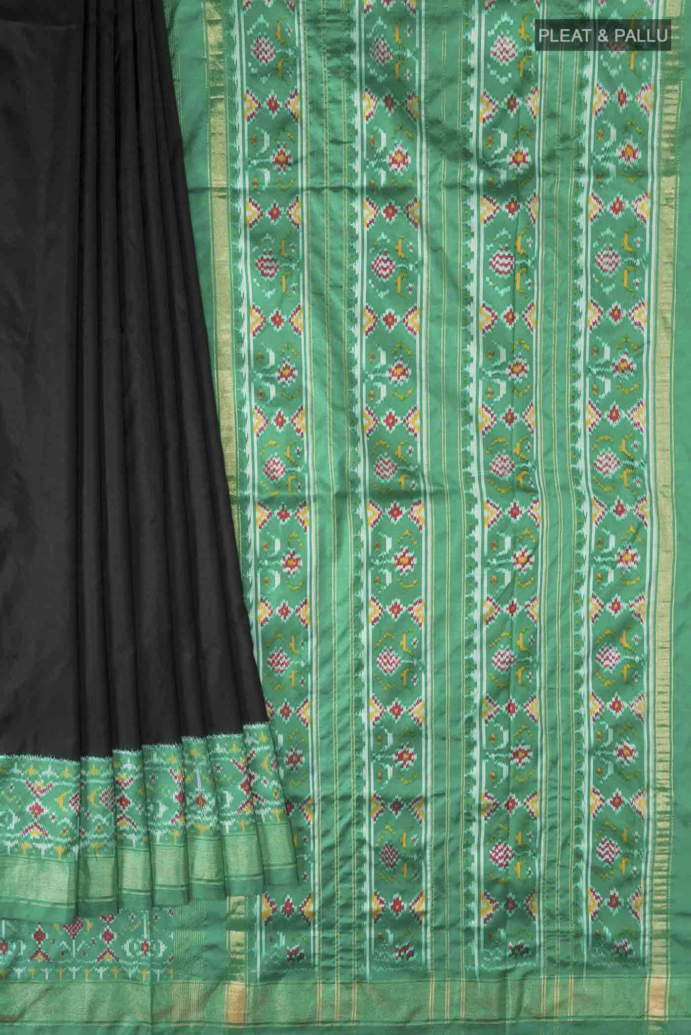 pleats pallu