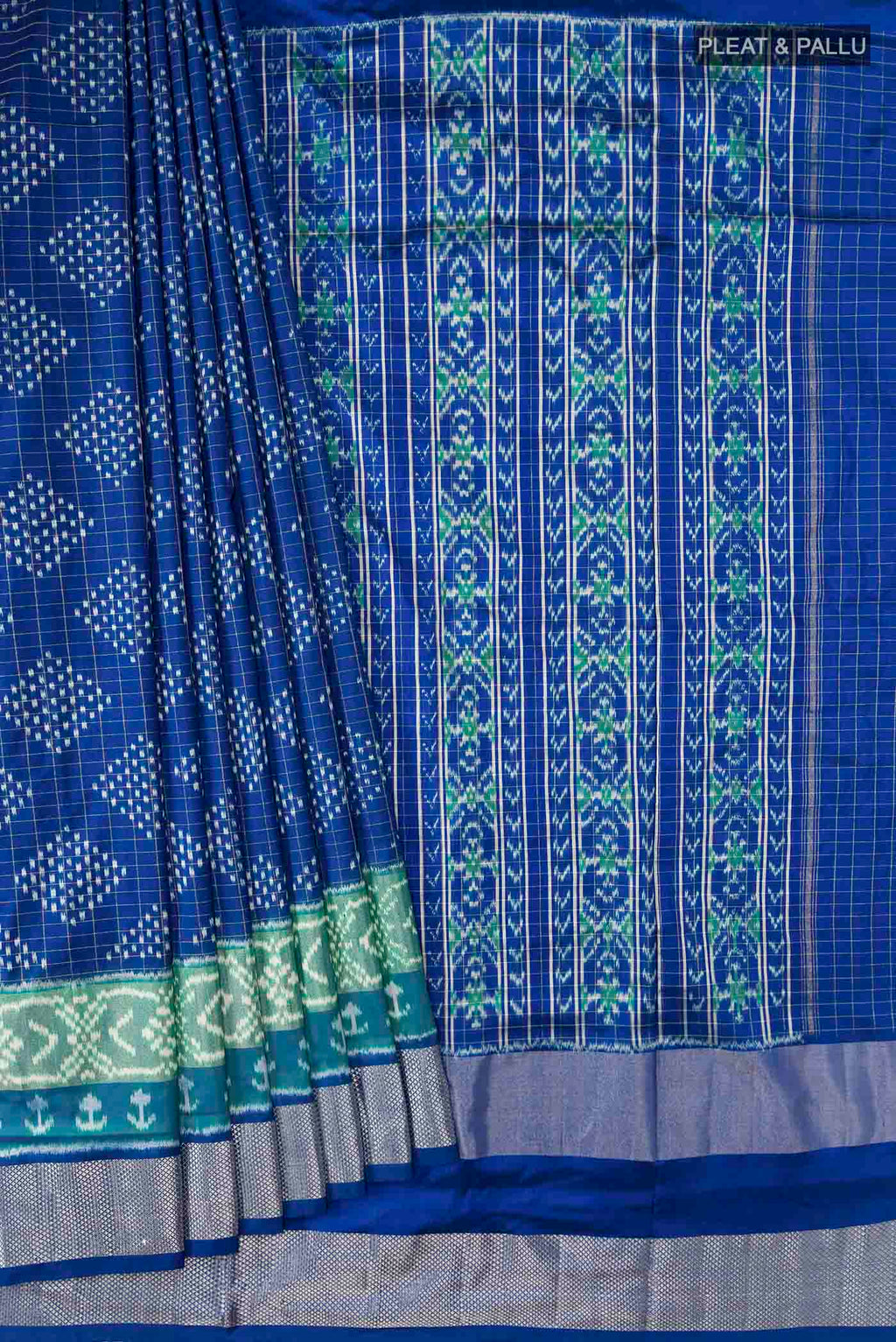 pleats pallu