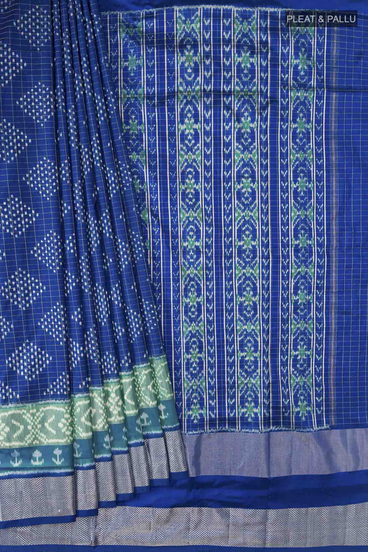 pleats pallu
