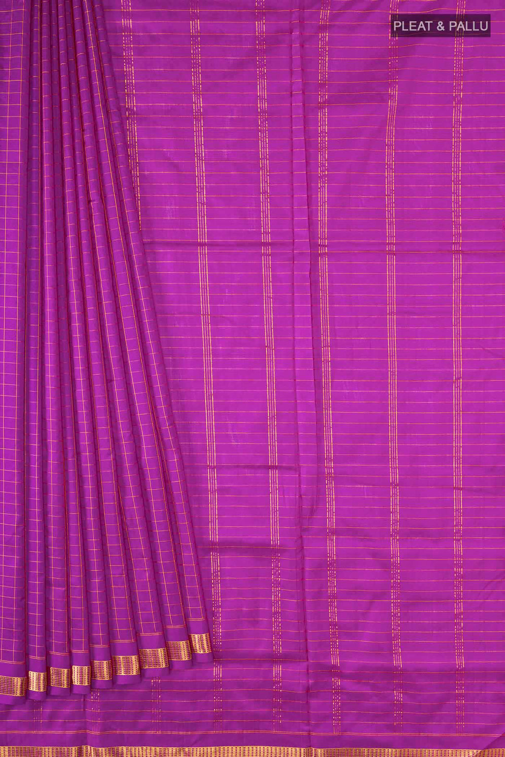 pleats pallu