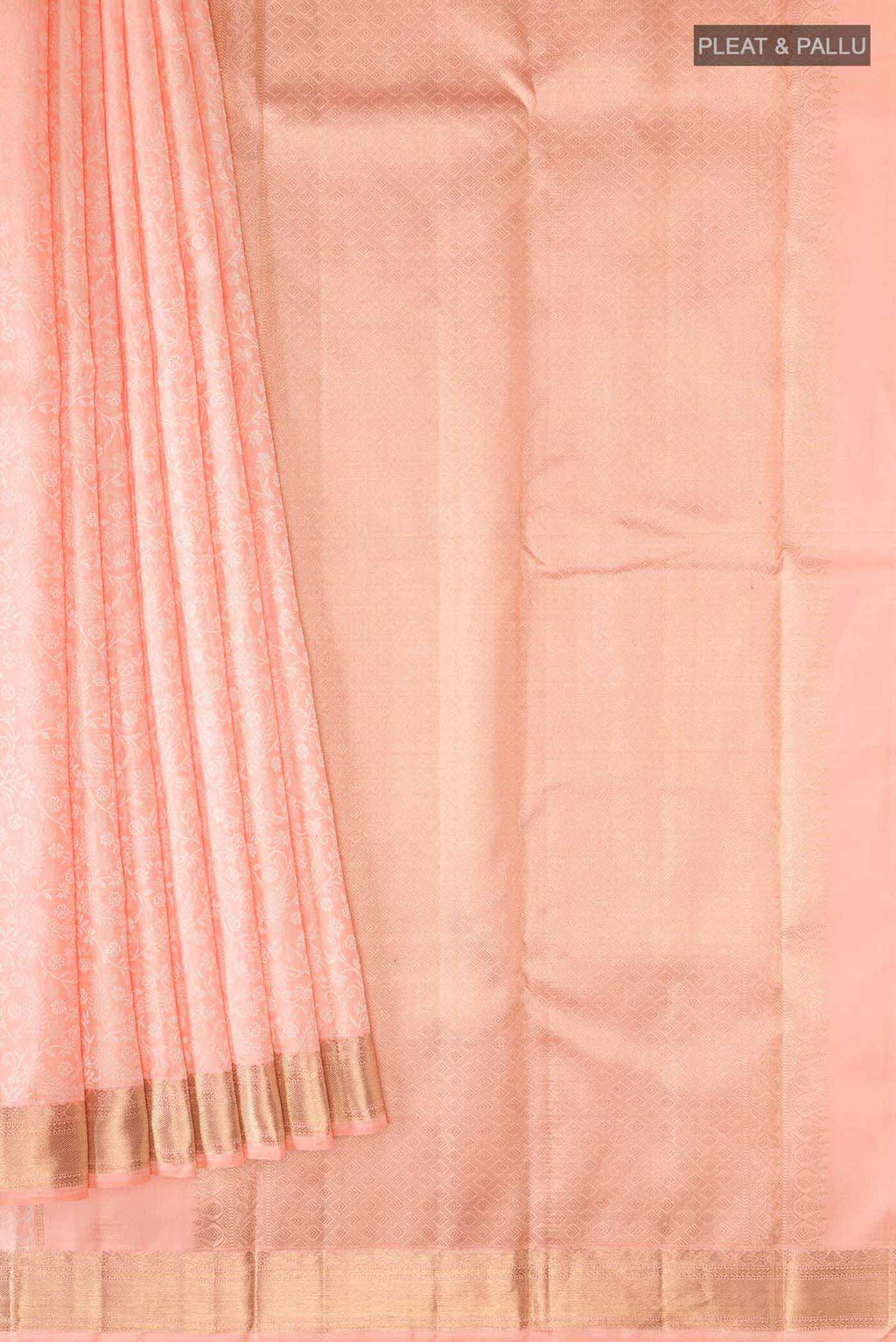 pleats pallu