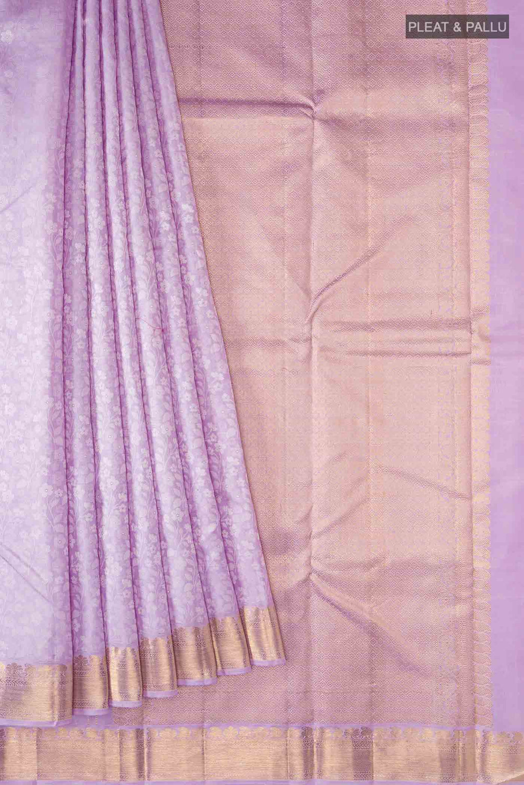 pleats pallu