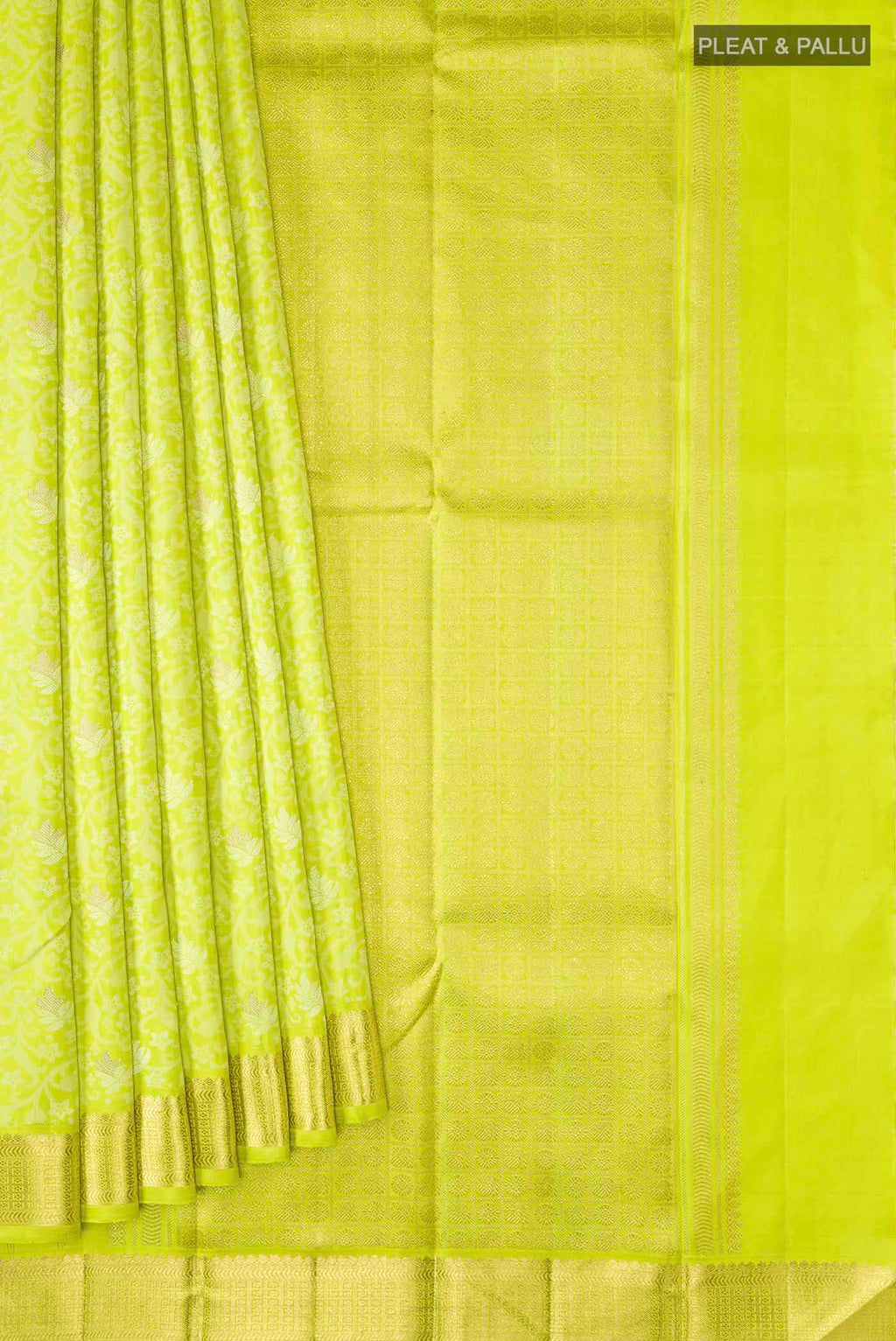 pleats pallu